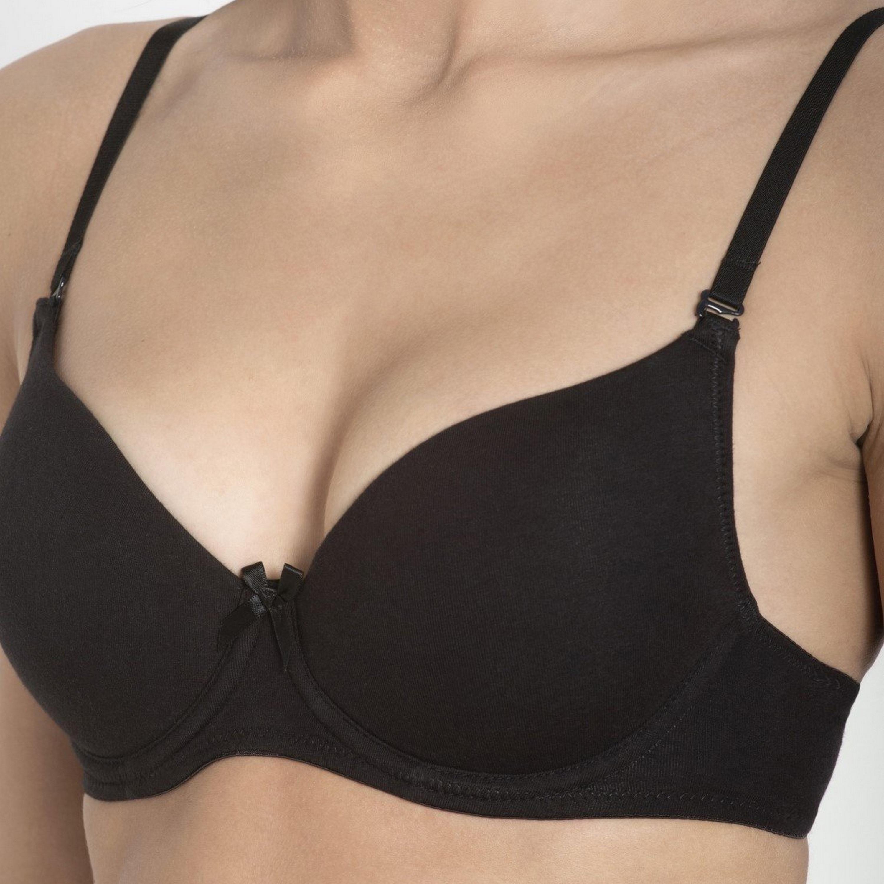 حمالة صدر تيشيرت نسائية سادة مبطنة بسلك من جوكي-women-clothing-lingerie-bras-image-12