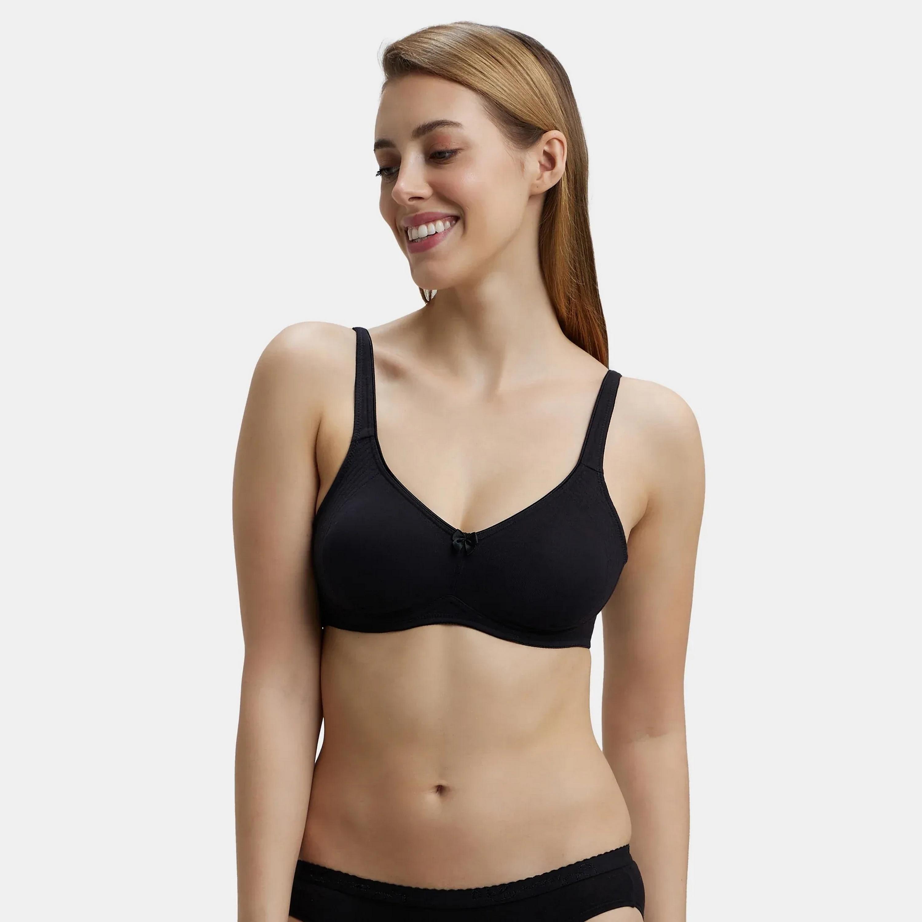 حمالة صدر تيشيرت نسائية سادة مبطنة بدون أسلاك من جوكي-women-clothing-lingerie-bras-image-1