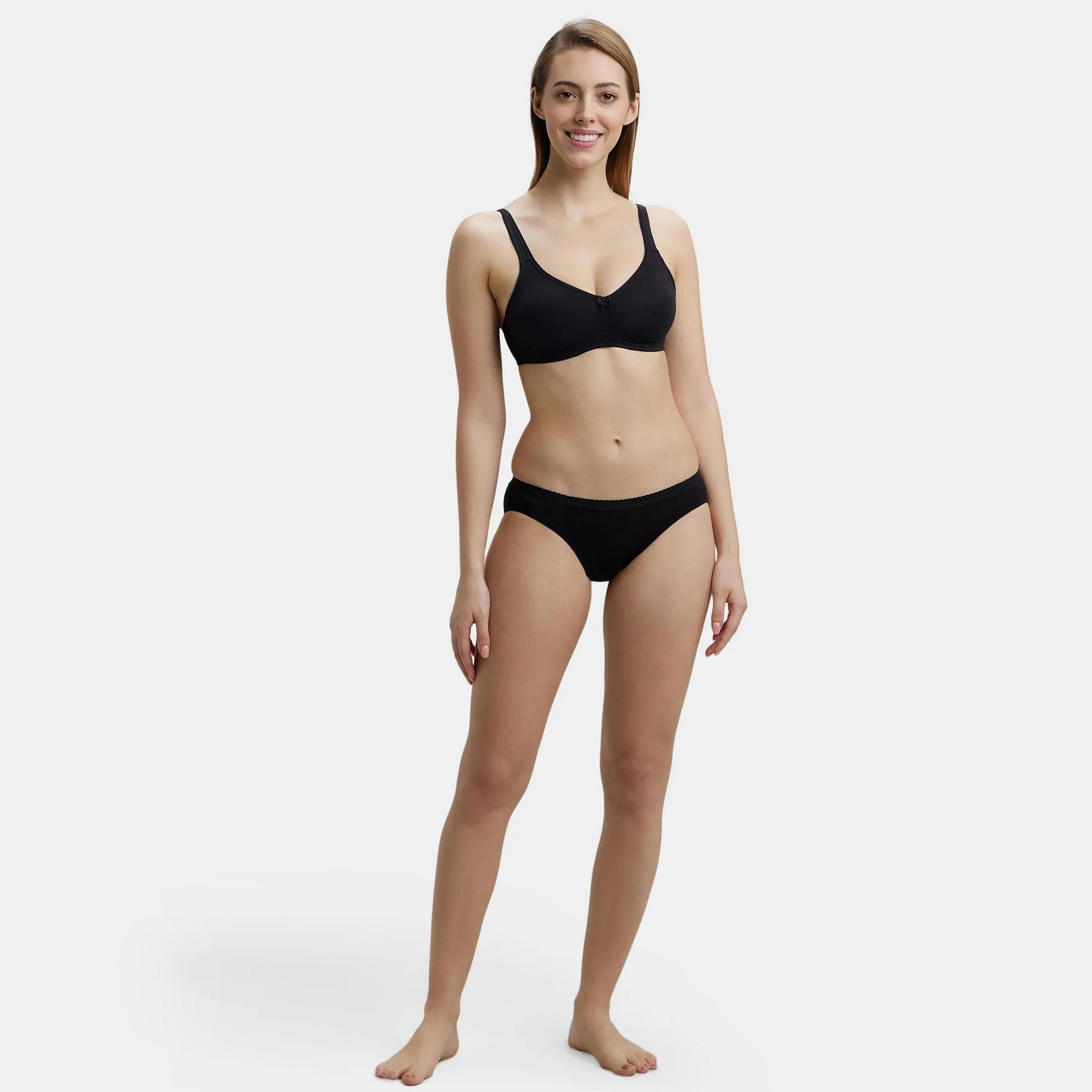 حمالة صدر تيشيرت نسائية سادة مبطنة بدون أسلاك من جوكي-women-clothing-lingerie-bras-image-3