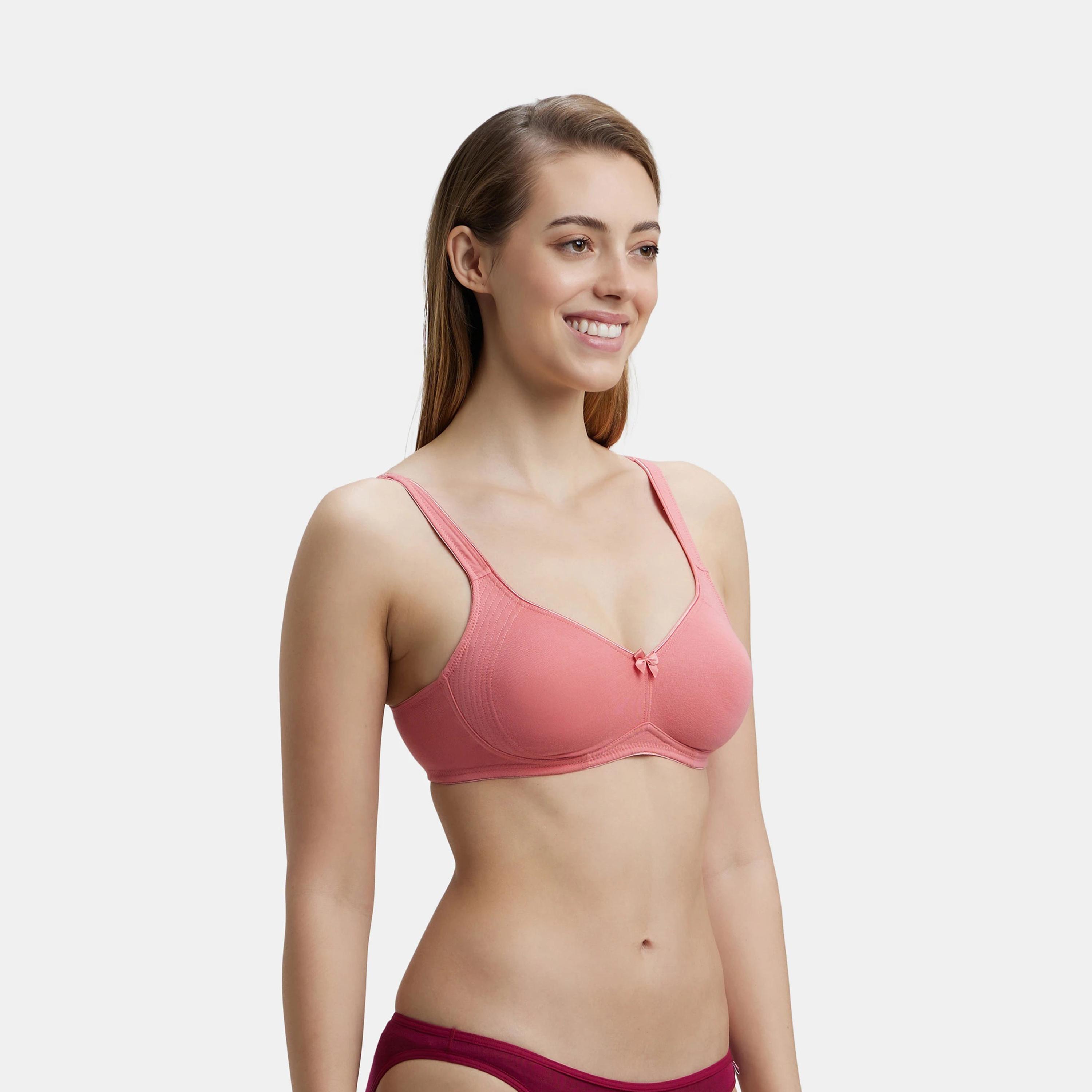 Jockey Women's Essence Coverage Shaper Bra-women-clothing-lingerie-bras-image-2