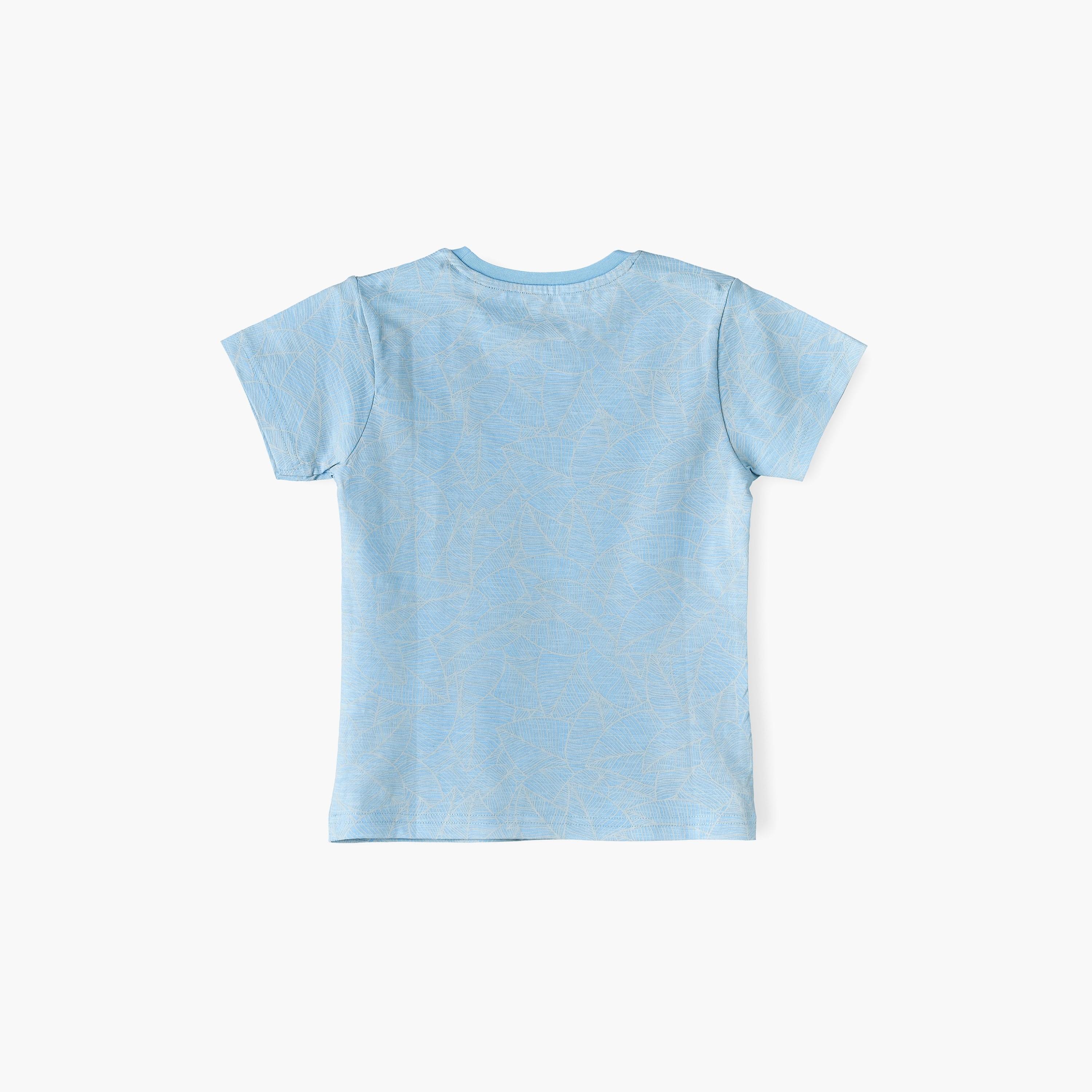 Babyqlo Printed Short Sleeves T-Shirt-boys-clothing-tshirtsandpolos-image-2