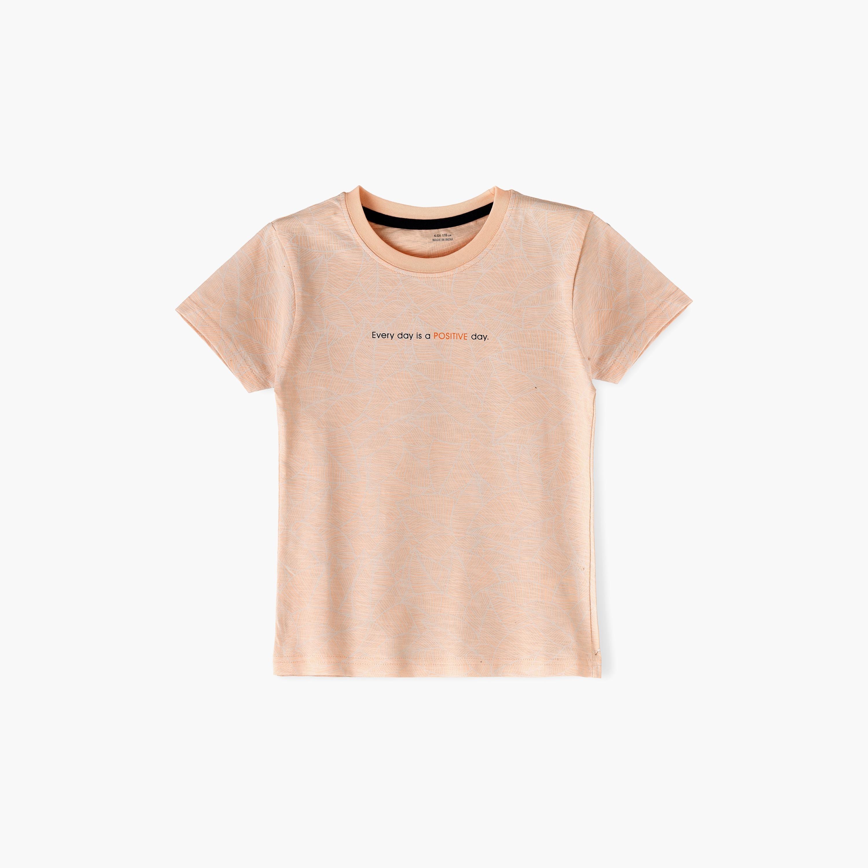 تي شيرت مطبوع بأكمام قصيرة من بيبيكلو-boys-clothing-tshirtsandpolos-image-1