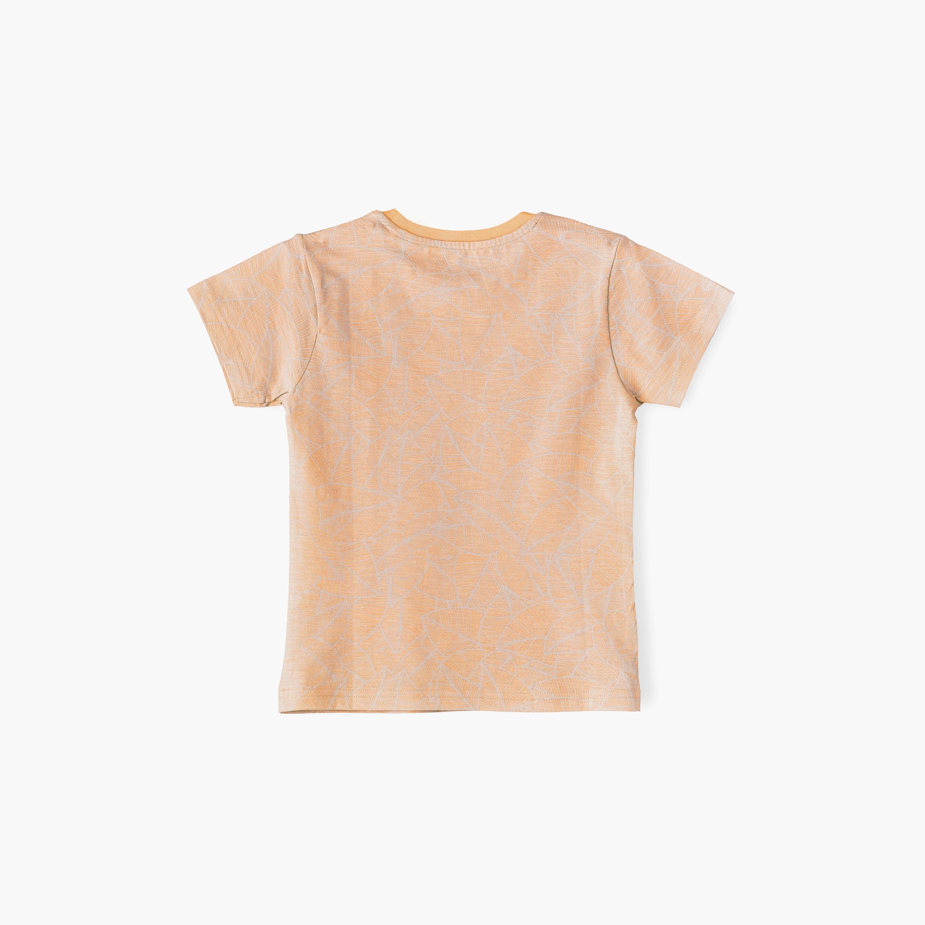 تي شيرت مطبوع بأكمام قصيرة من بيبيكلو-boys-clothing-tshirtsandpolos-image-2