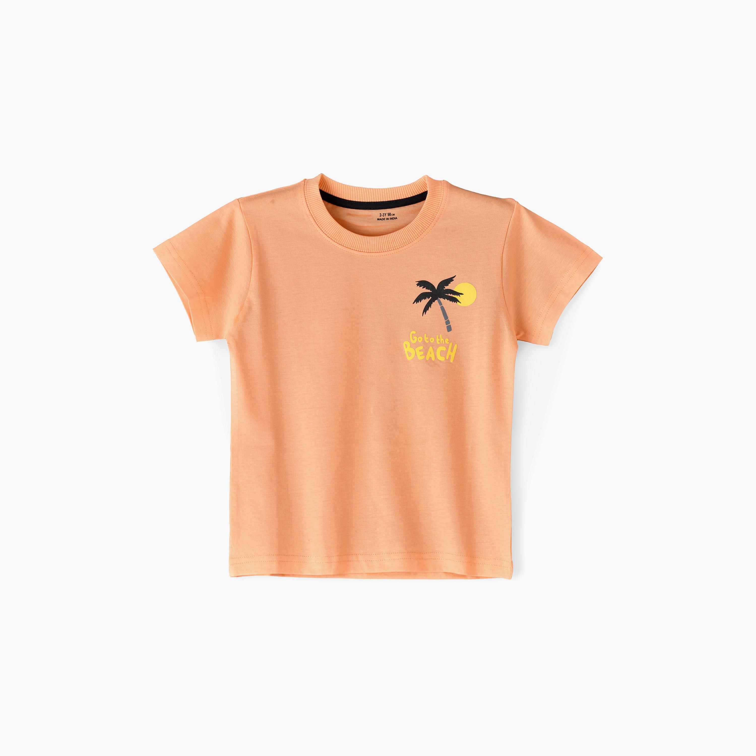 تي شيرت مطبوع بأكمام قصيرة من بيبيكلو-boys-clothing-tshirtsandpolos-image-1