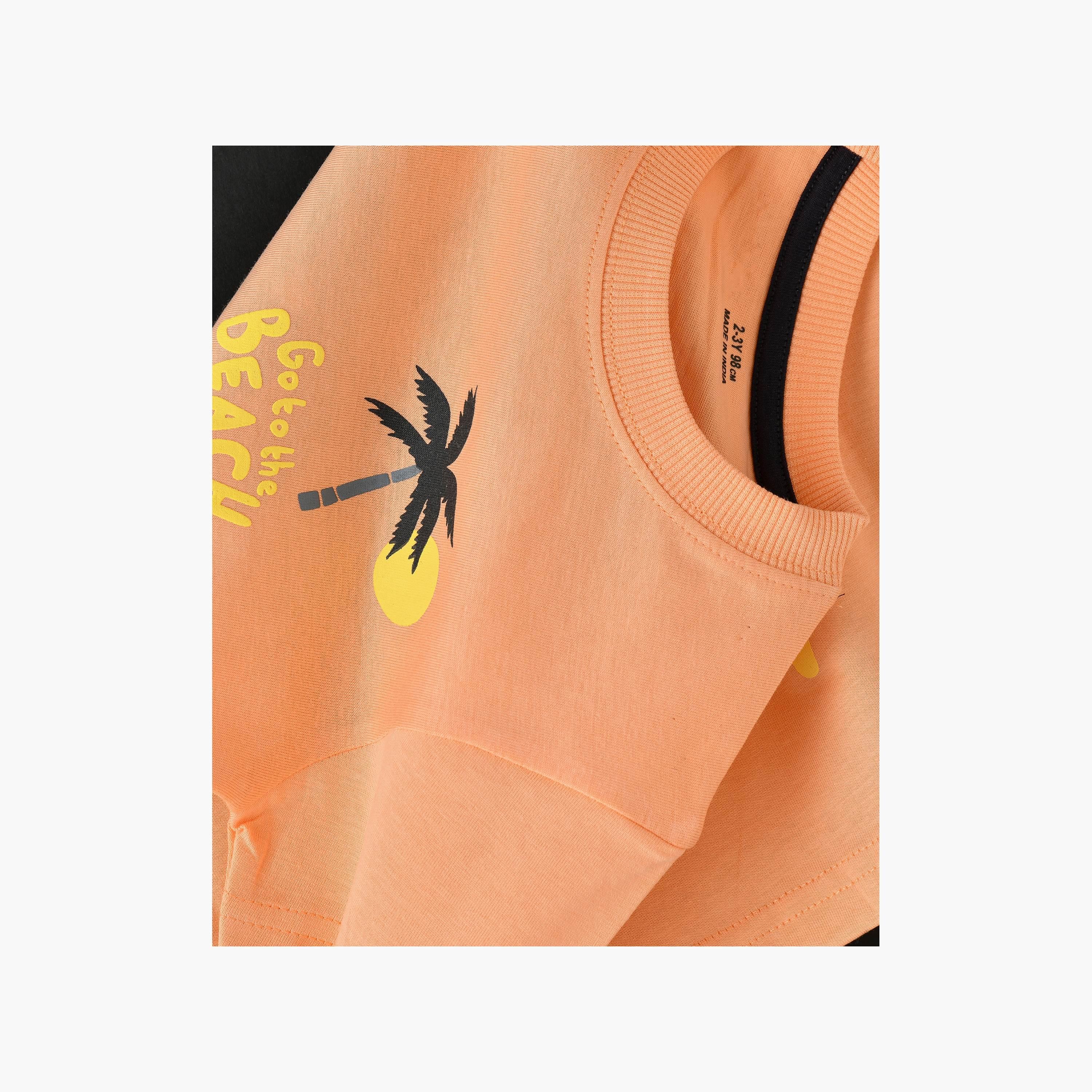 تي شيرت مطبوع بأكمام قصيرة من بيبيكلو-boys-clothing-tshirtsandpolos-image-3