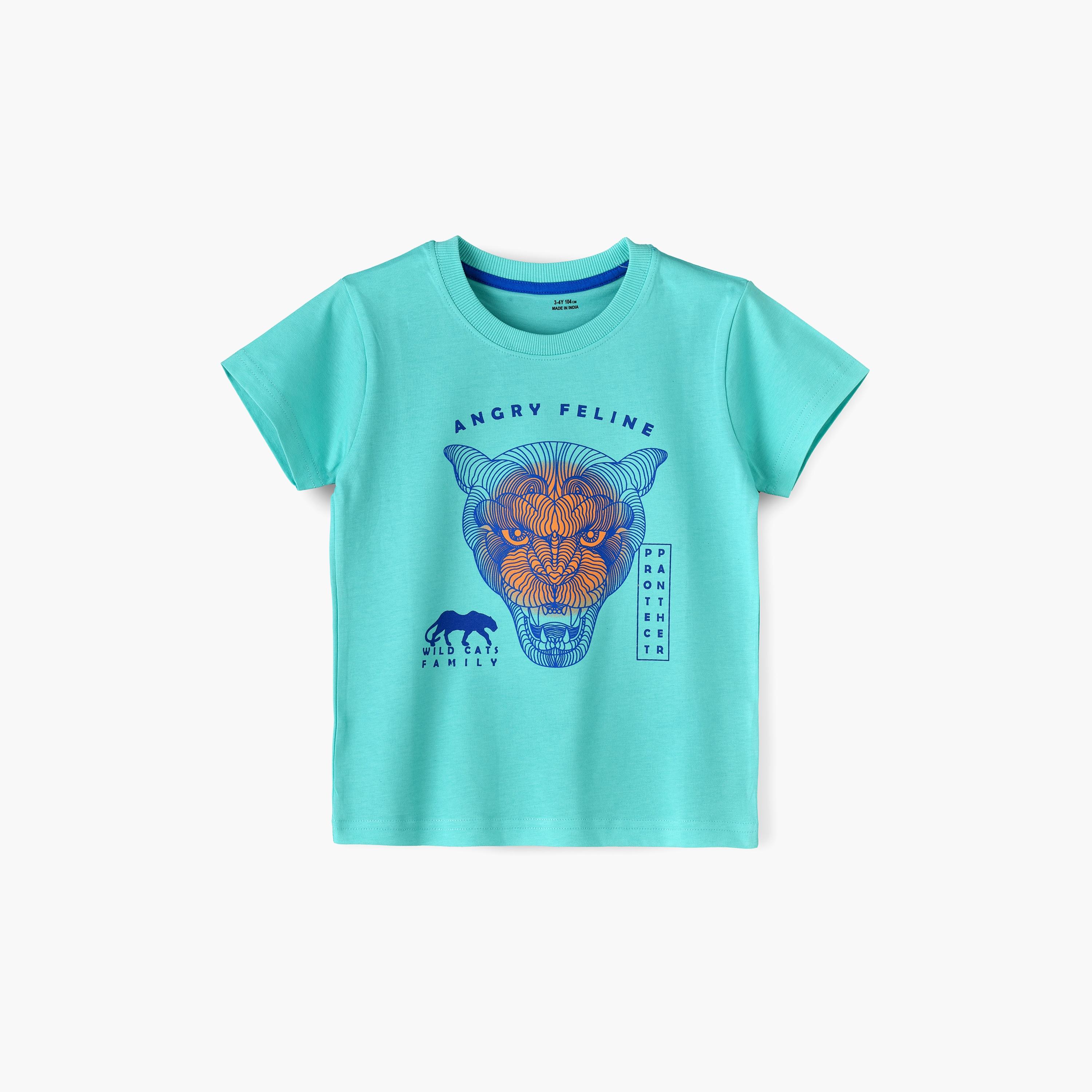 Babyqlo Printed Short Sleeves T-Shirt-boys-clothing-tshirtsandpolos-image-1
