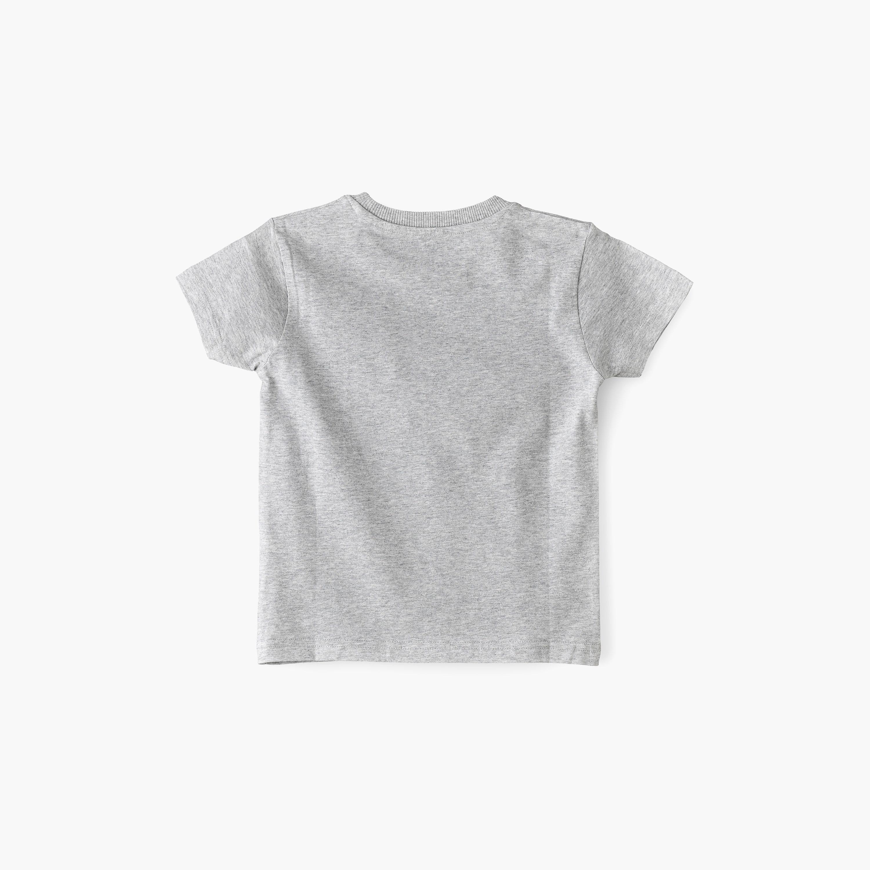 Babyqlo Printed Short Sleeves T-Shirt-boys-clothing-tshirtsandpolos-image-2