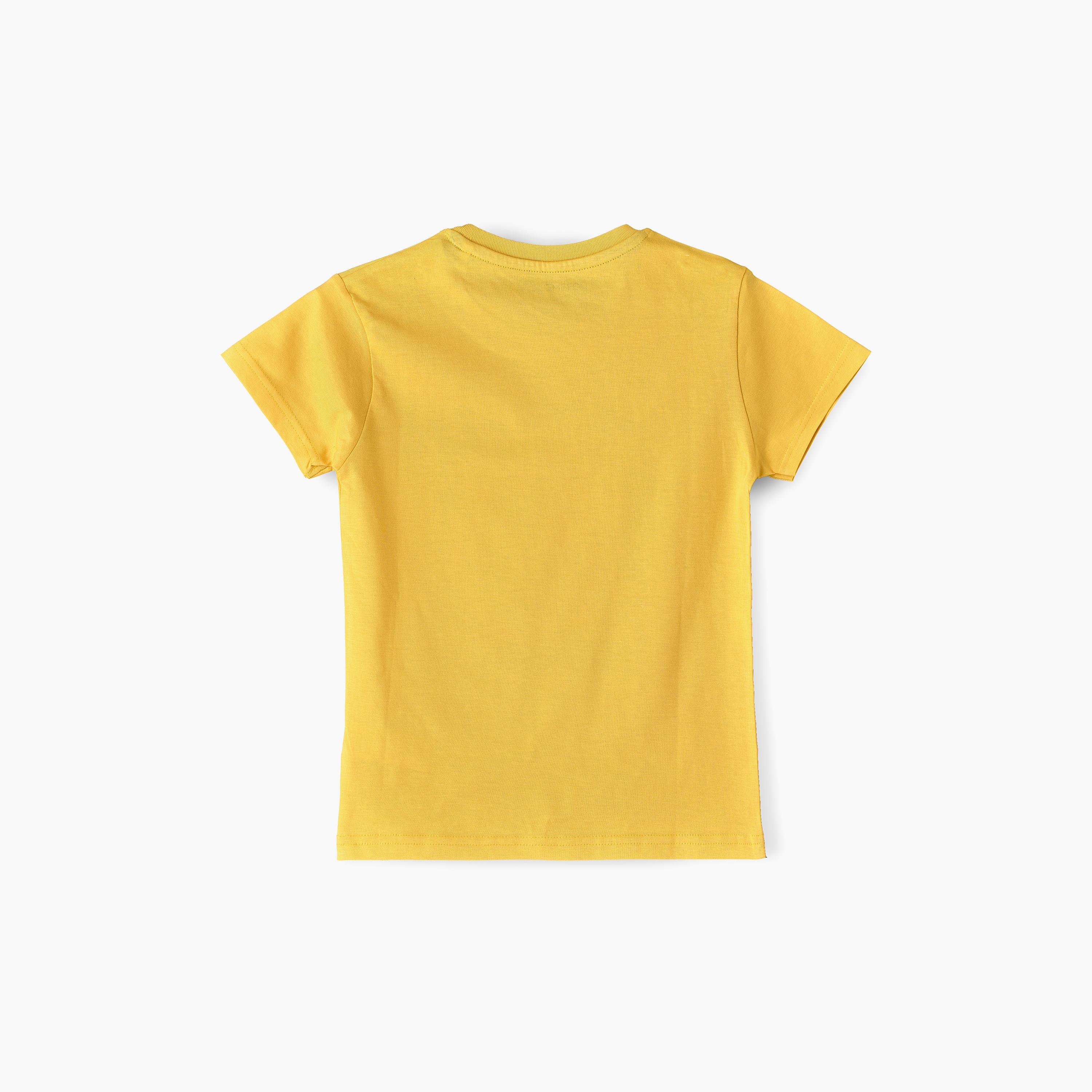 تي شيرت مطبوع بأكمام قصيرة من بيبيكلو-boys-clothing-tshirtsandpolos-image-2