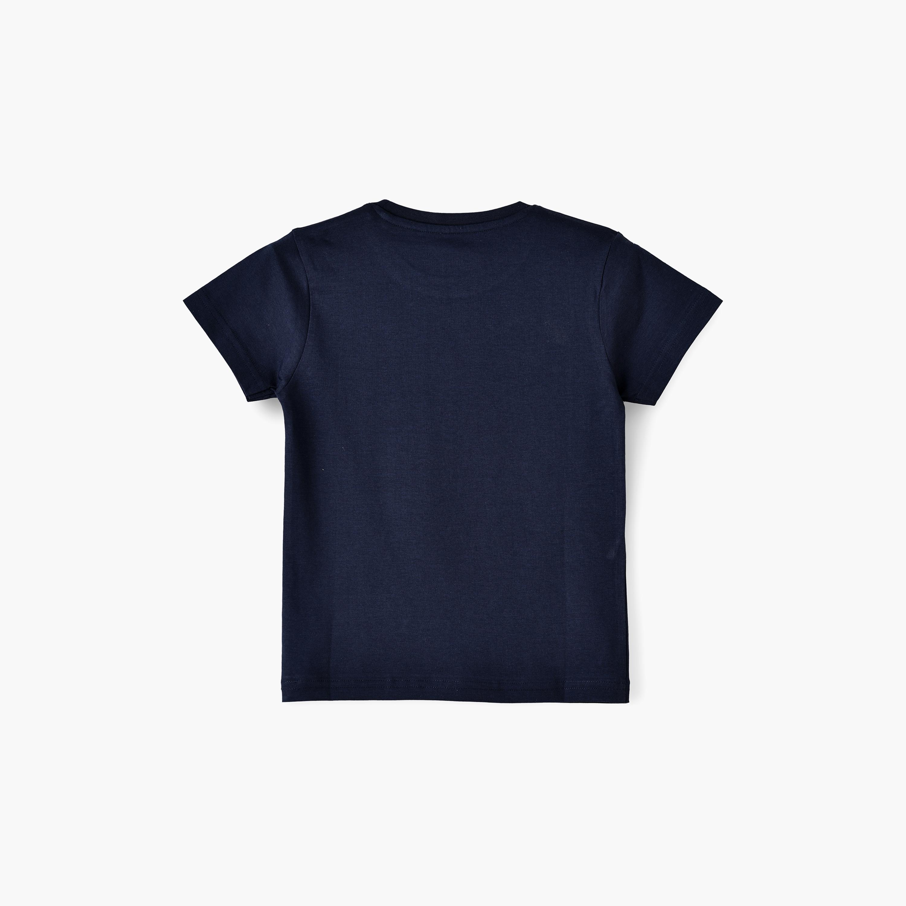 Babyqlo Printed Short Sleeves T-Shirt-boys-clothing-tshirtsandpolos-image-2