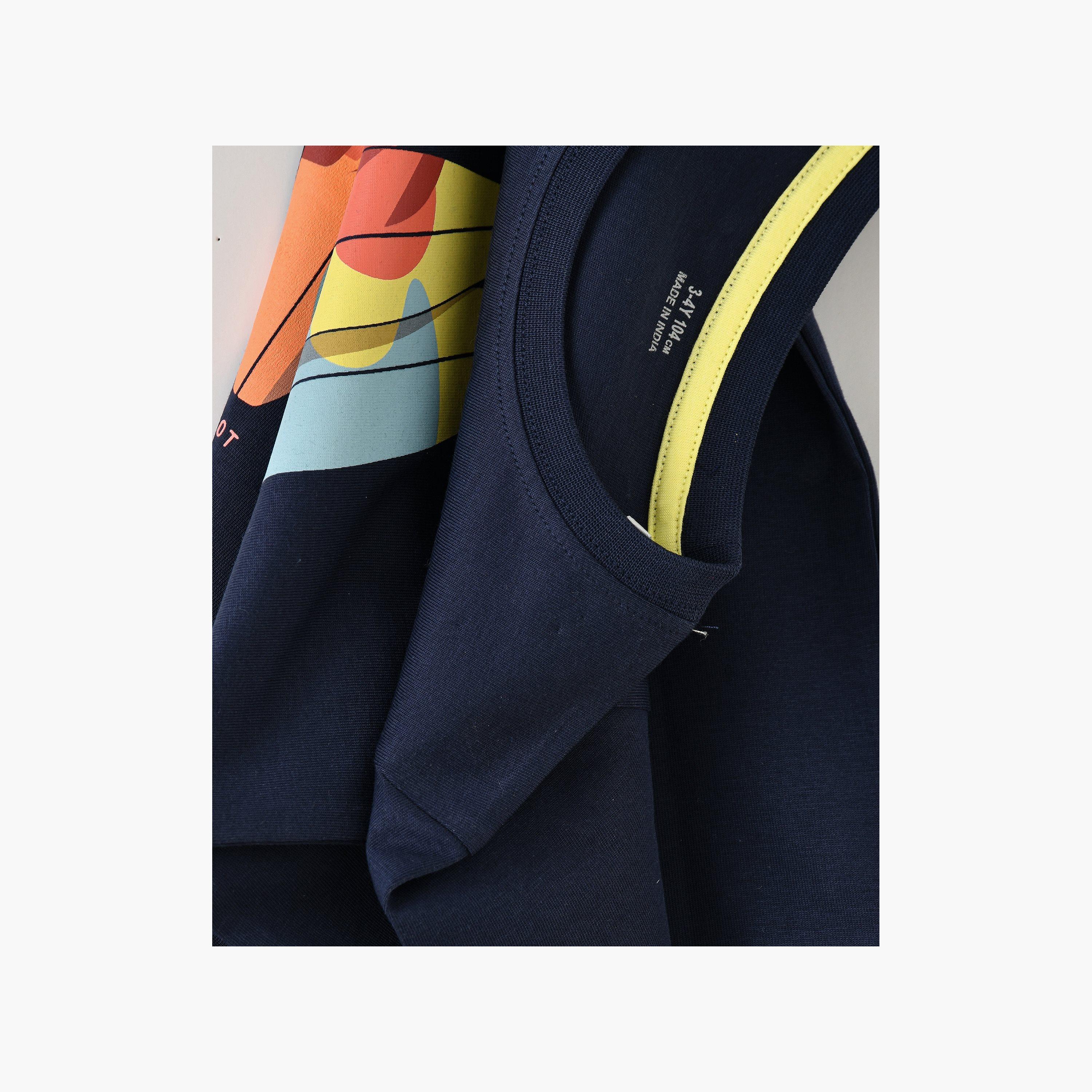 Babyqlo Printed Short Sleeves T-Shirt-boys-clothing-tshirtsandpolos-image-3