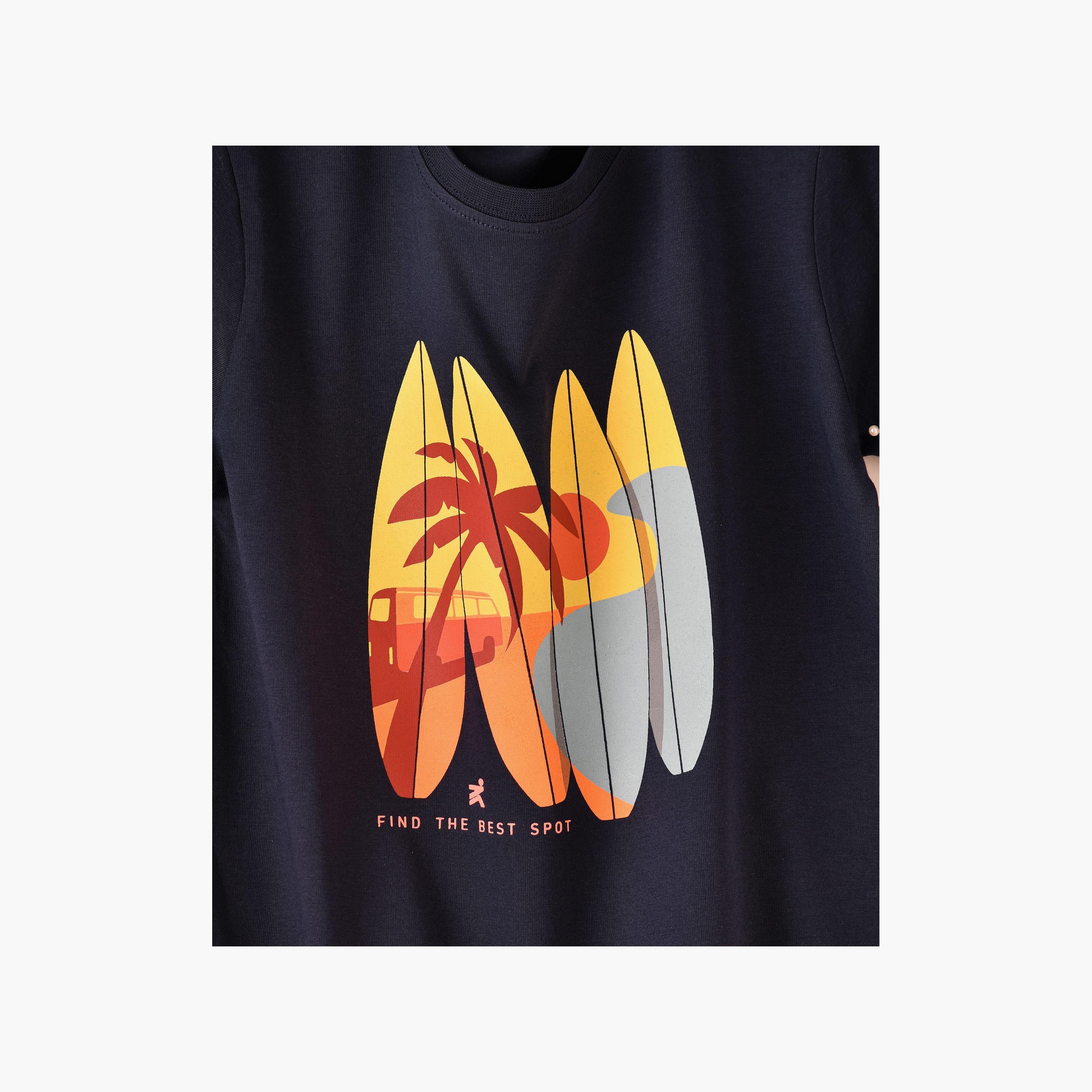 Babyqlo Printed Short Sleeves T-Shirt-boys-clothing-tshirtsandpolos-image-4