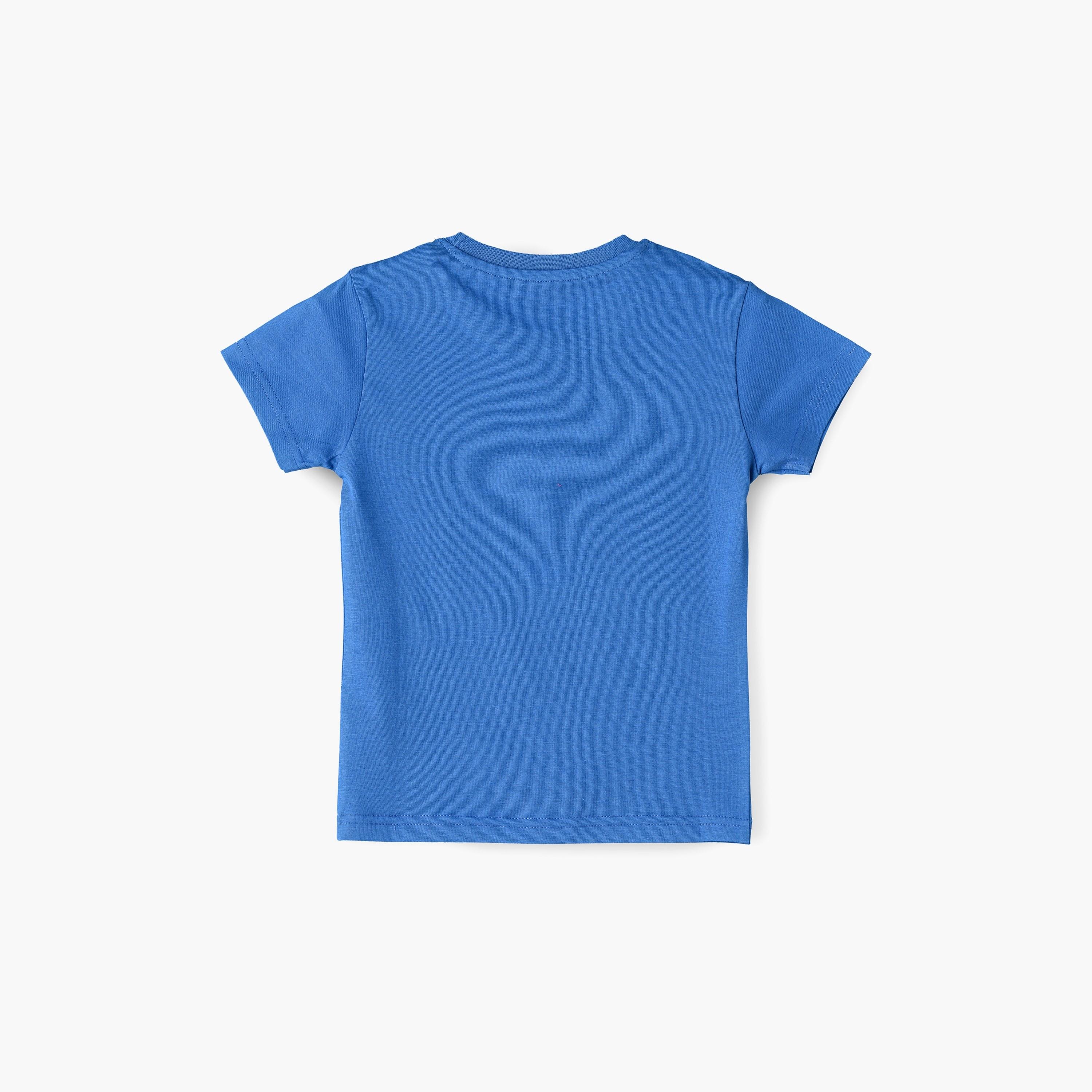 تي شيرت مطبوع بأكمام قصيرة من بيبيكلو-boys-clothing-tshirtsandpolos-image-2