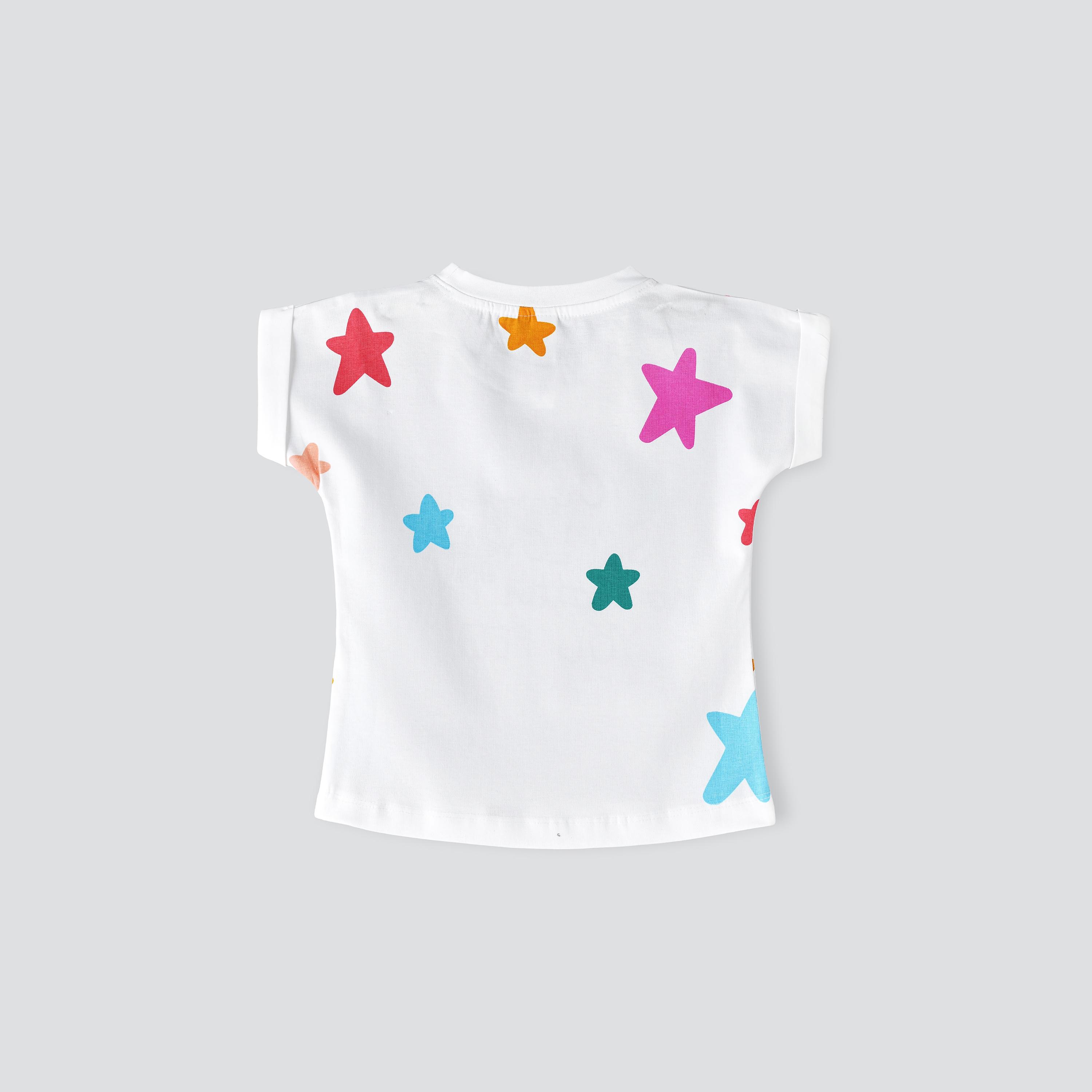Babyqlo Printed Short Sleeves T-Shirt-girls-clothing-tshirts-image-2