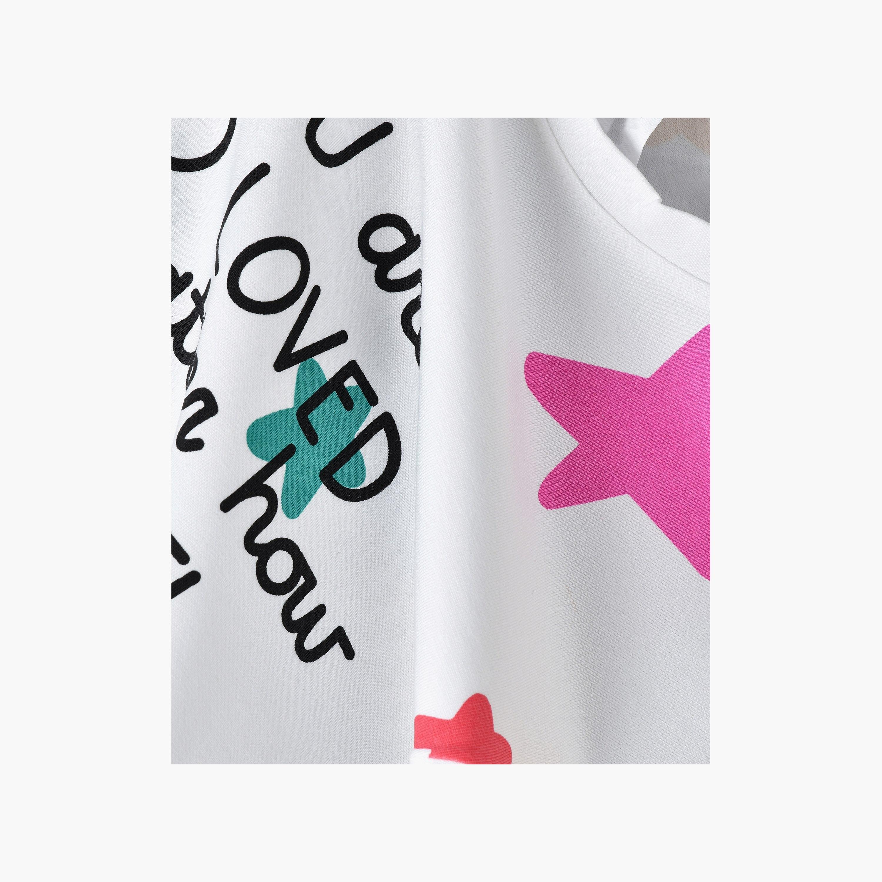 Babyqlo Printed Short Sleeves T-Shirt-girls-clothing-tshirts-image-3