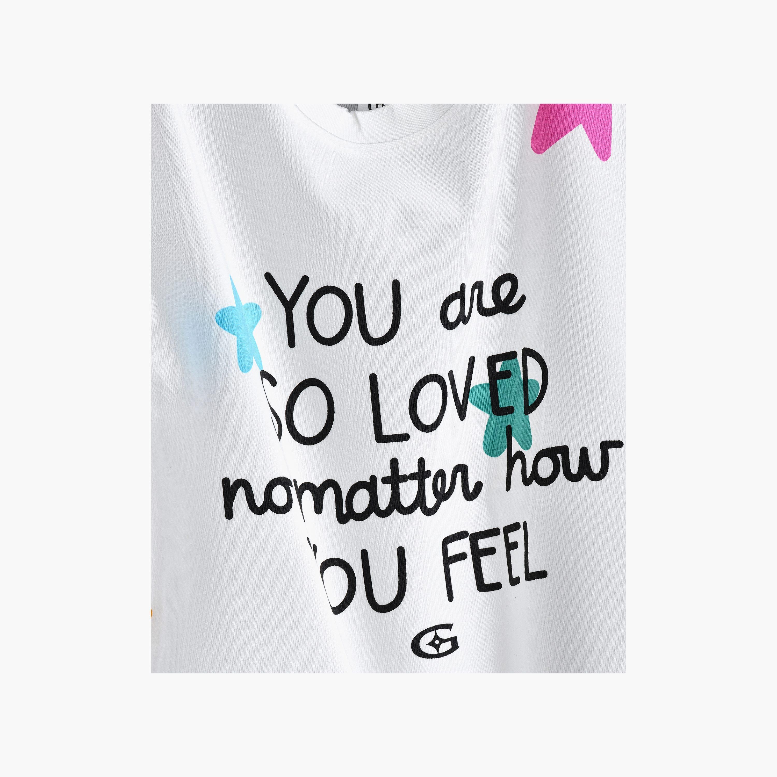 Babyqlo Printed Short Sleeves T-Shirt-girls-clothing-tshirts-image-4