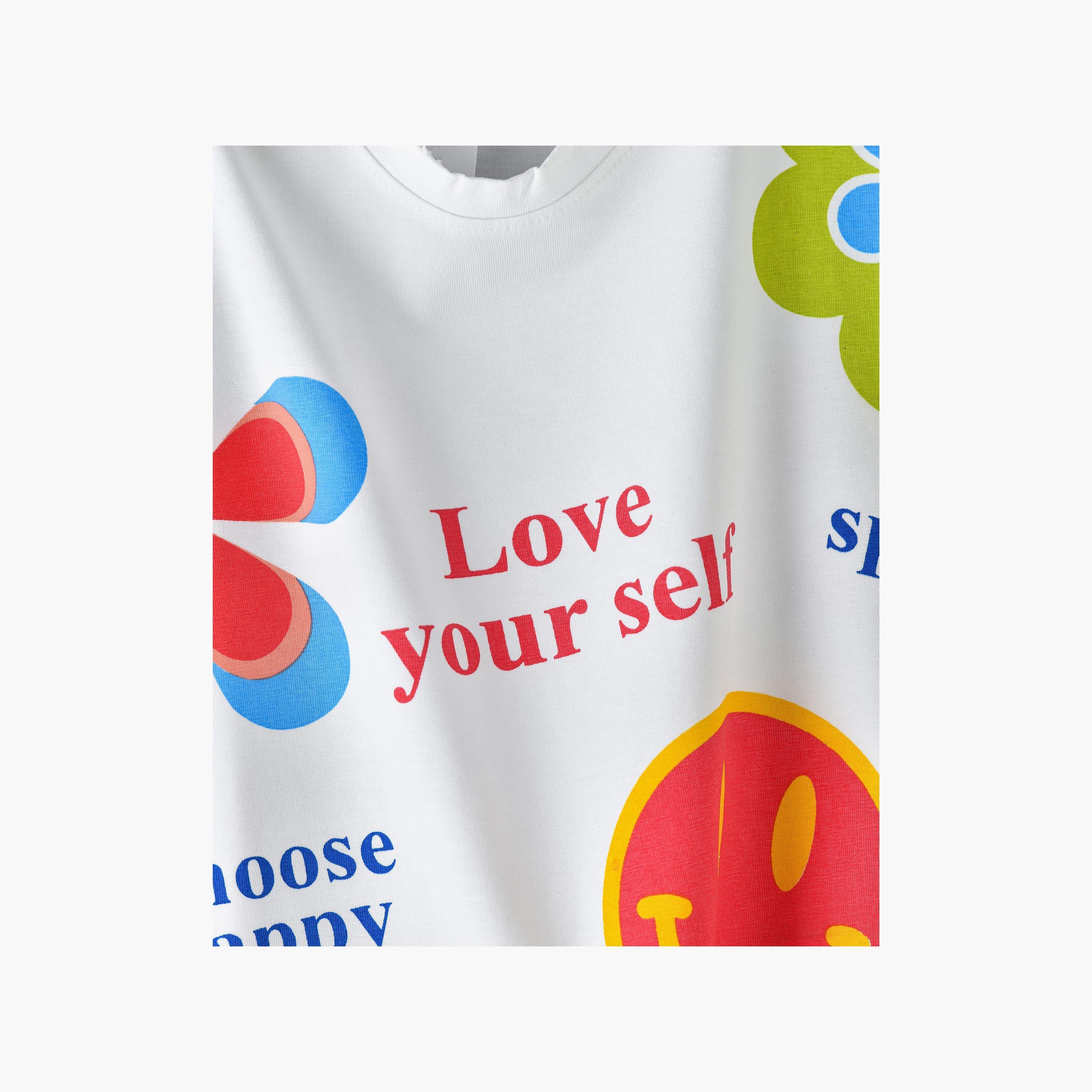 Babyqlo Printed Short Sleeves T-Shirt-girls-clothing-tshirts-image-4