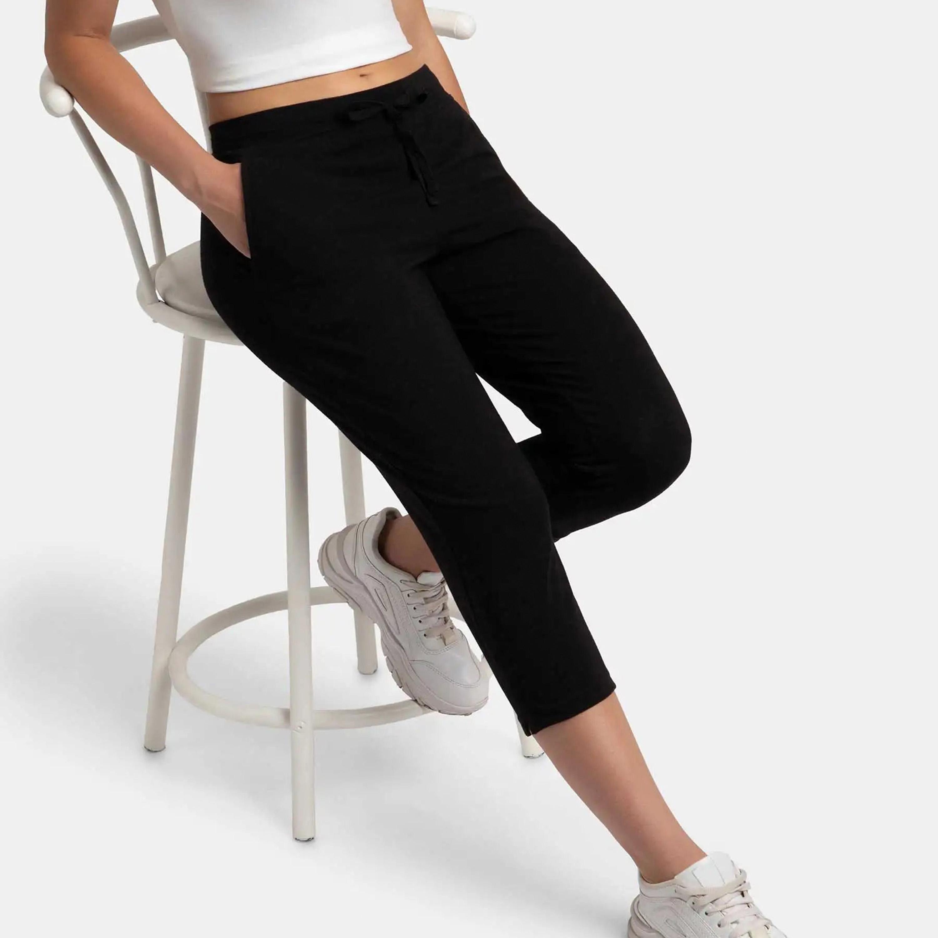 Jockey Women's 24x7 Crop Pants-women-clothing-sportswearandactivewear-bottoms-image-1