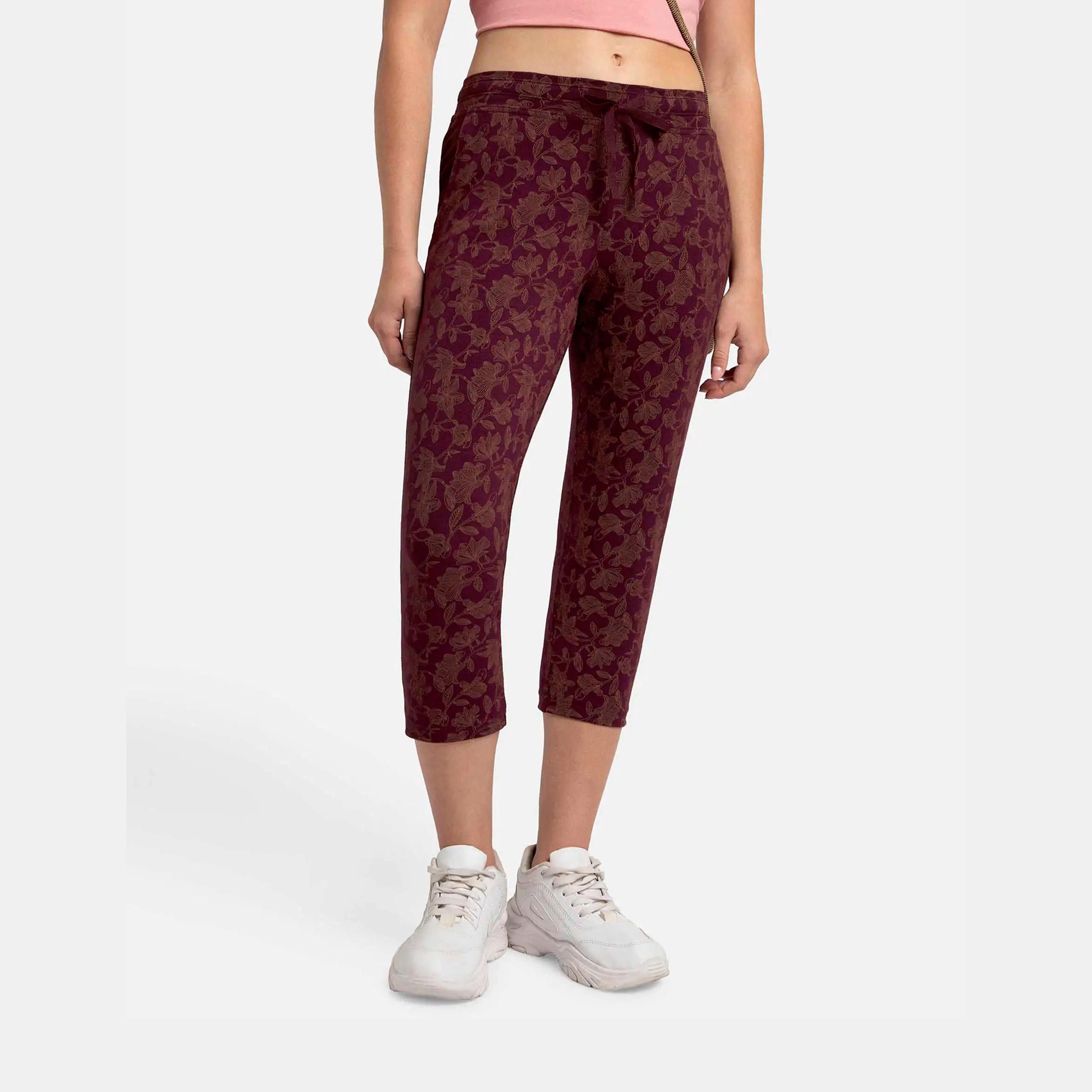 Jockey Women's 24x7 Crop Pants-women-clothing-sportswearandactivewear-bottoms-image-1