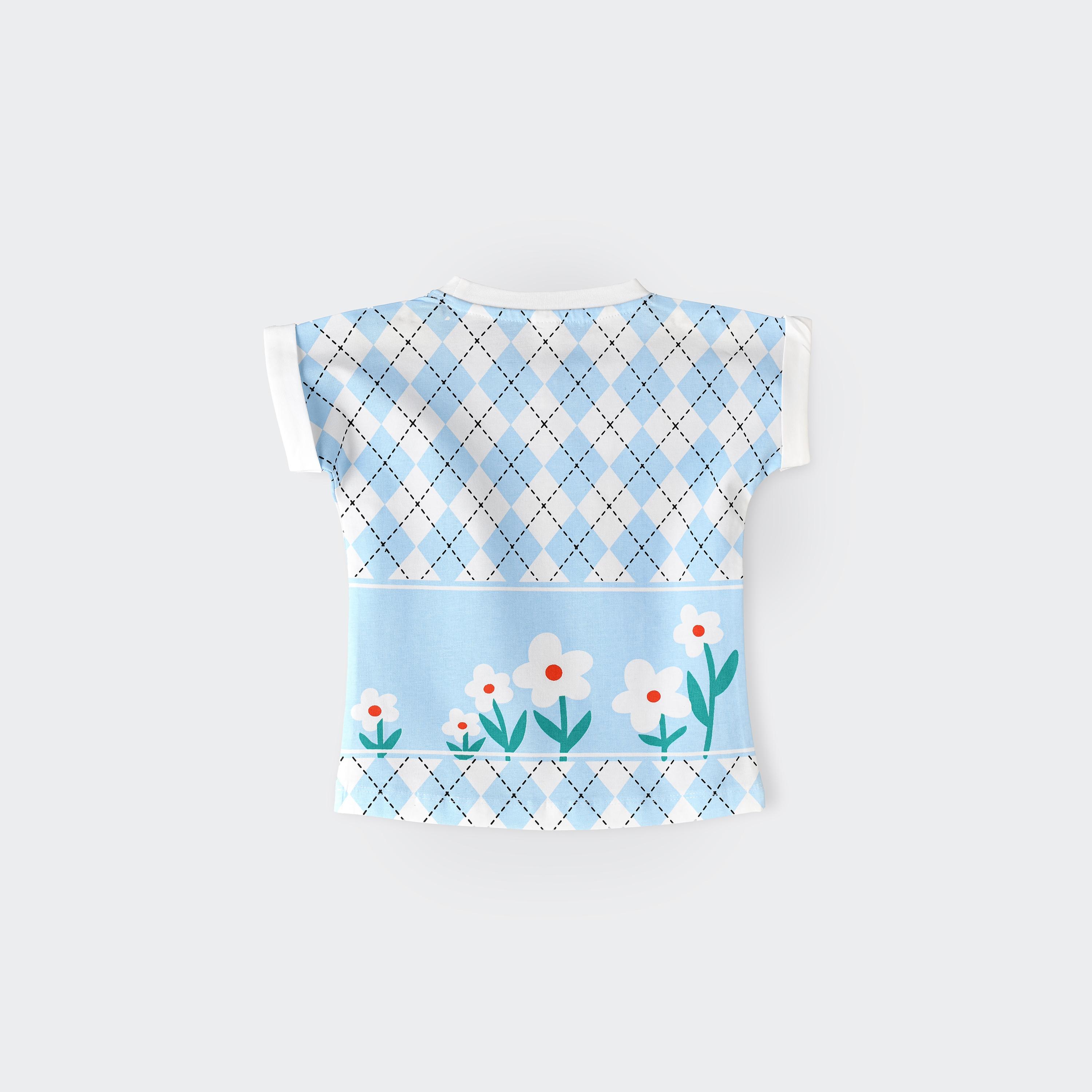Babyqlo Printed Short Sleeves T-Shirt-girls-clothing-tshirts-image-2