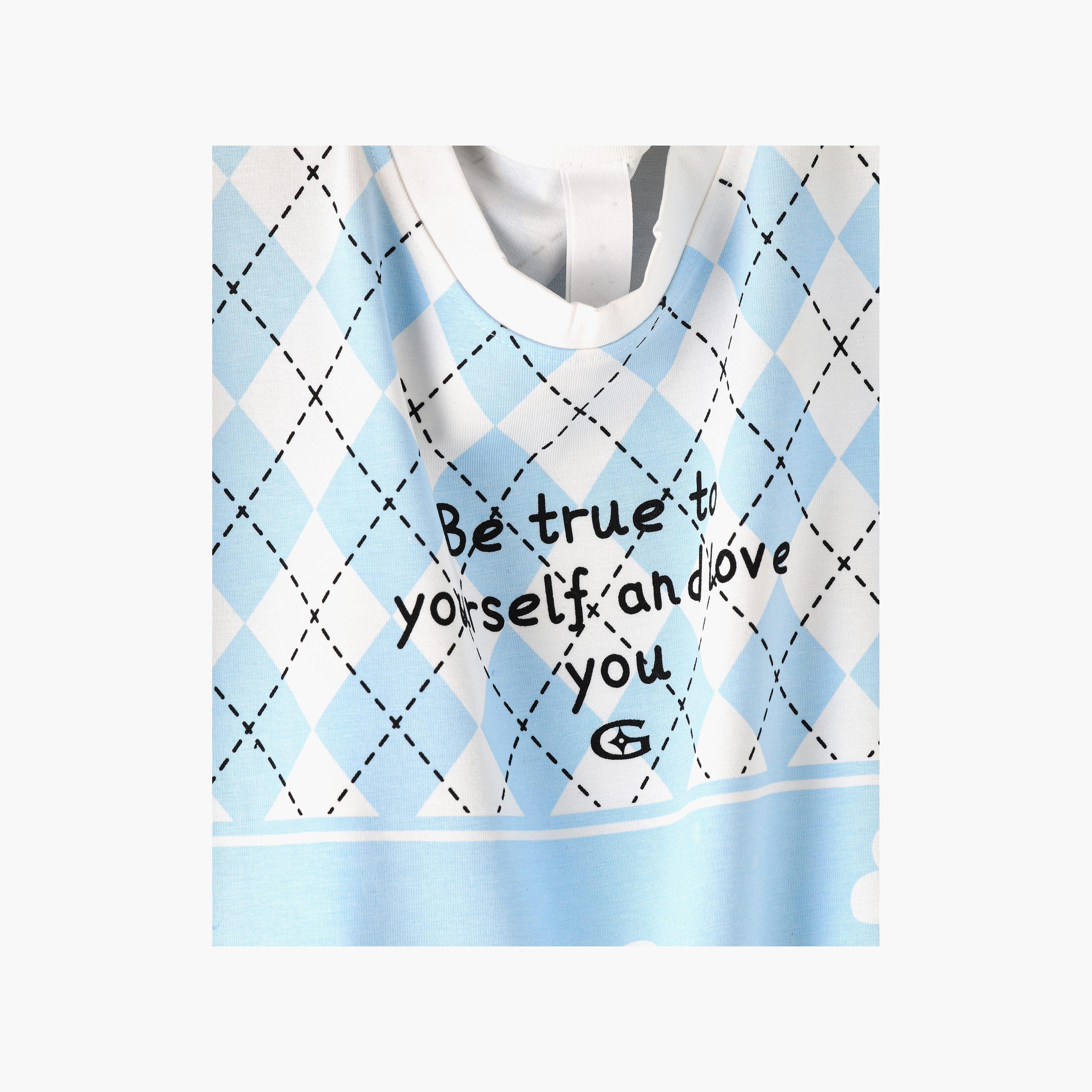 Babyqlo Printed Short Sleeves T-Shirt-girls-clothing-tshirts-image-4