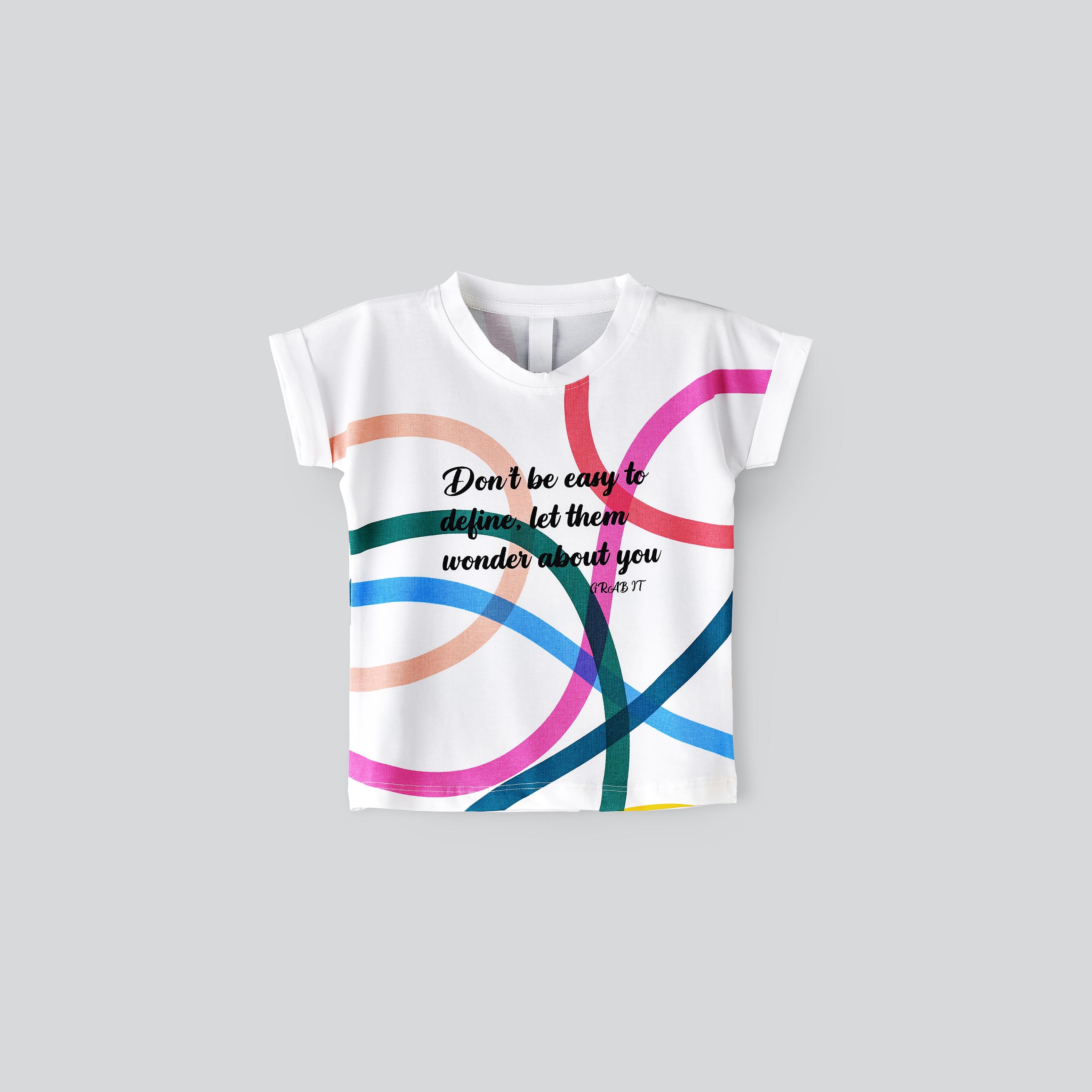 Babyqlo Printed Short Sleeves T-Shirt-girls-clothing-tshirts-image-1