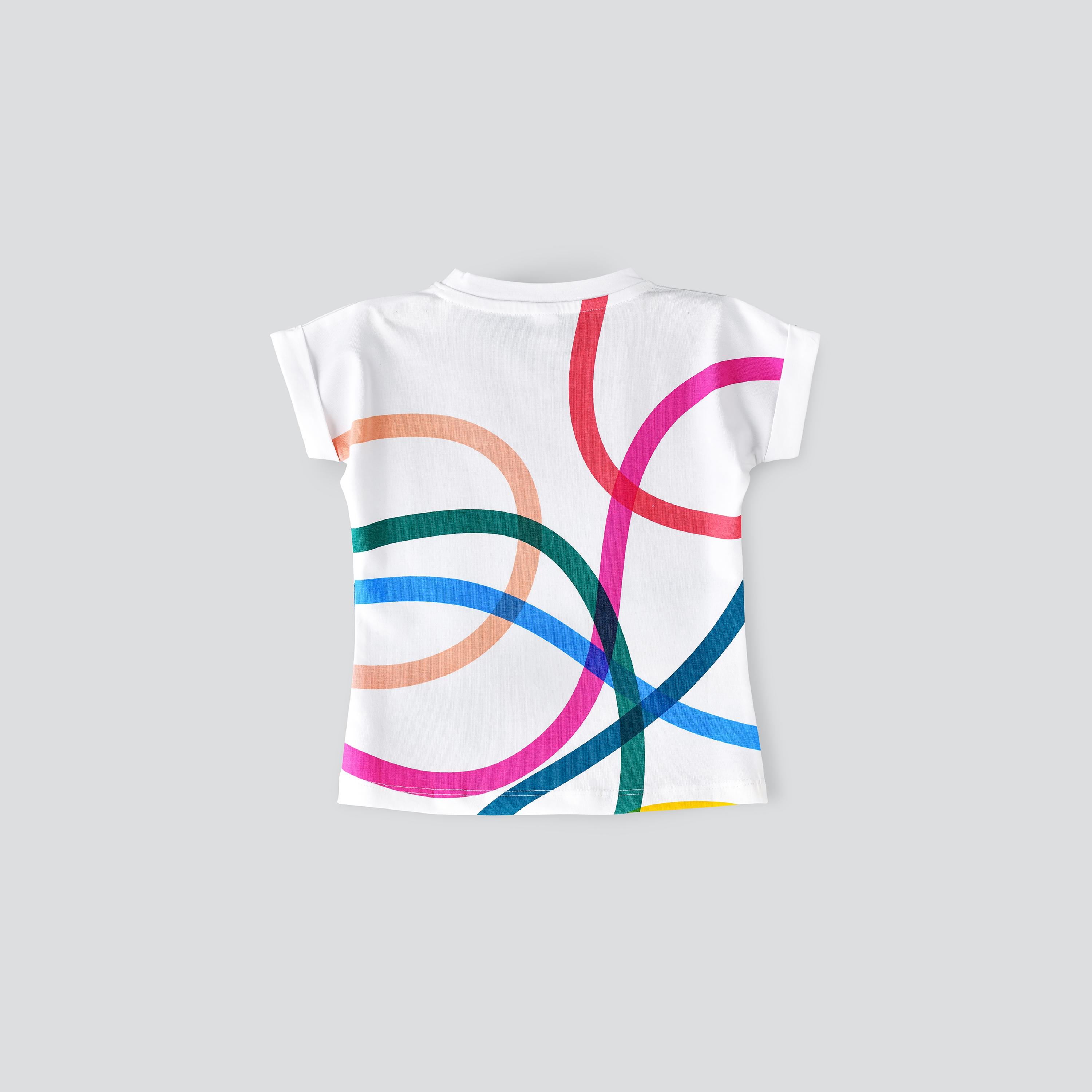 Babyqlo Printed Short Sleeves T-Shirt-girls-clothing-tshirts-image-2