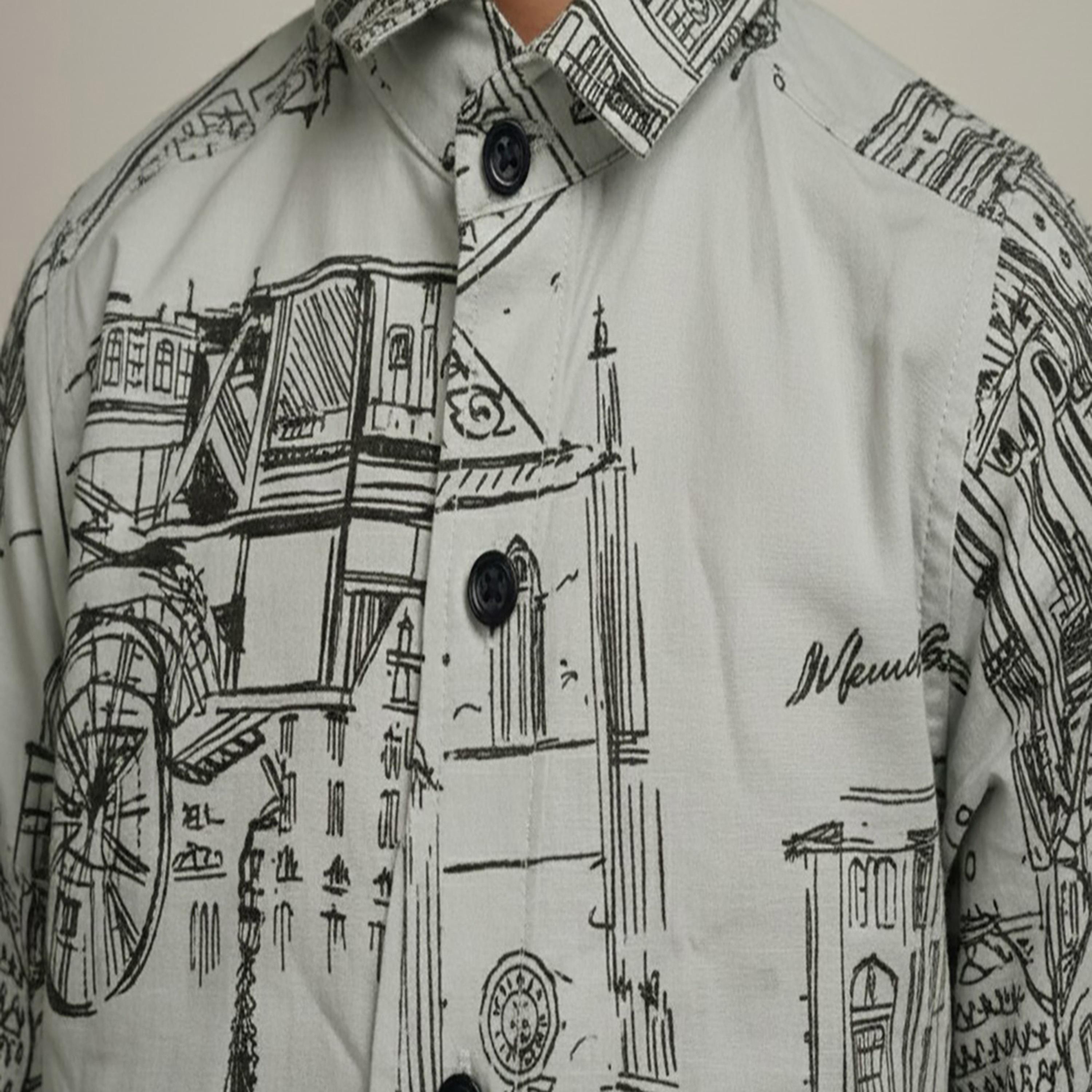 Babyqlo Printed Long Sleeves Casual Shirt-boys-clothing-shirts-image-6