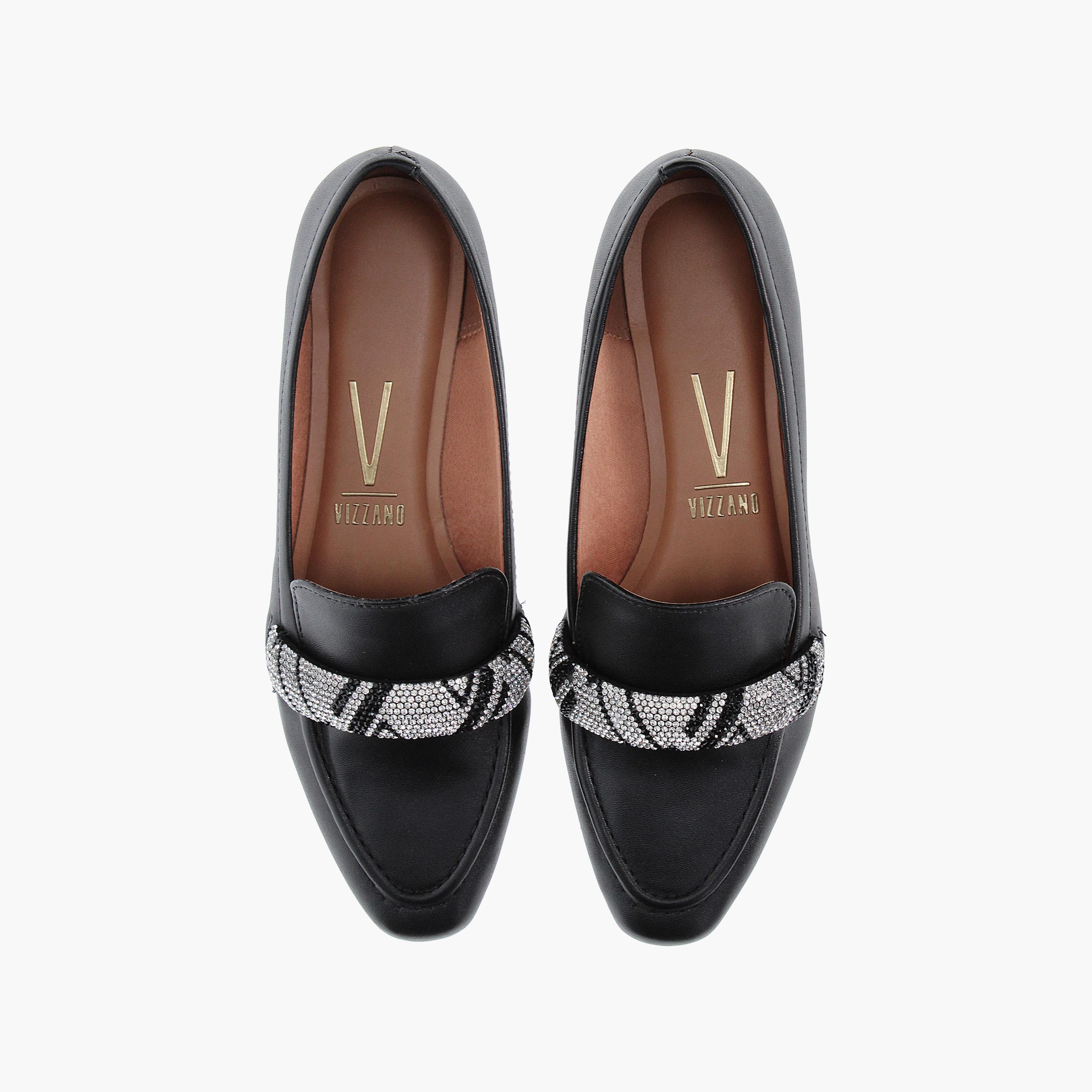 Vizzano by Geoomnii Women's Slip On Loafers with Diamante Detail | 1351-107-24523      -women-shoes-loafersandmoccasins-image-5