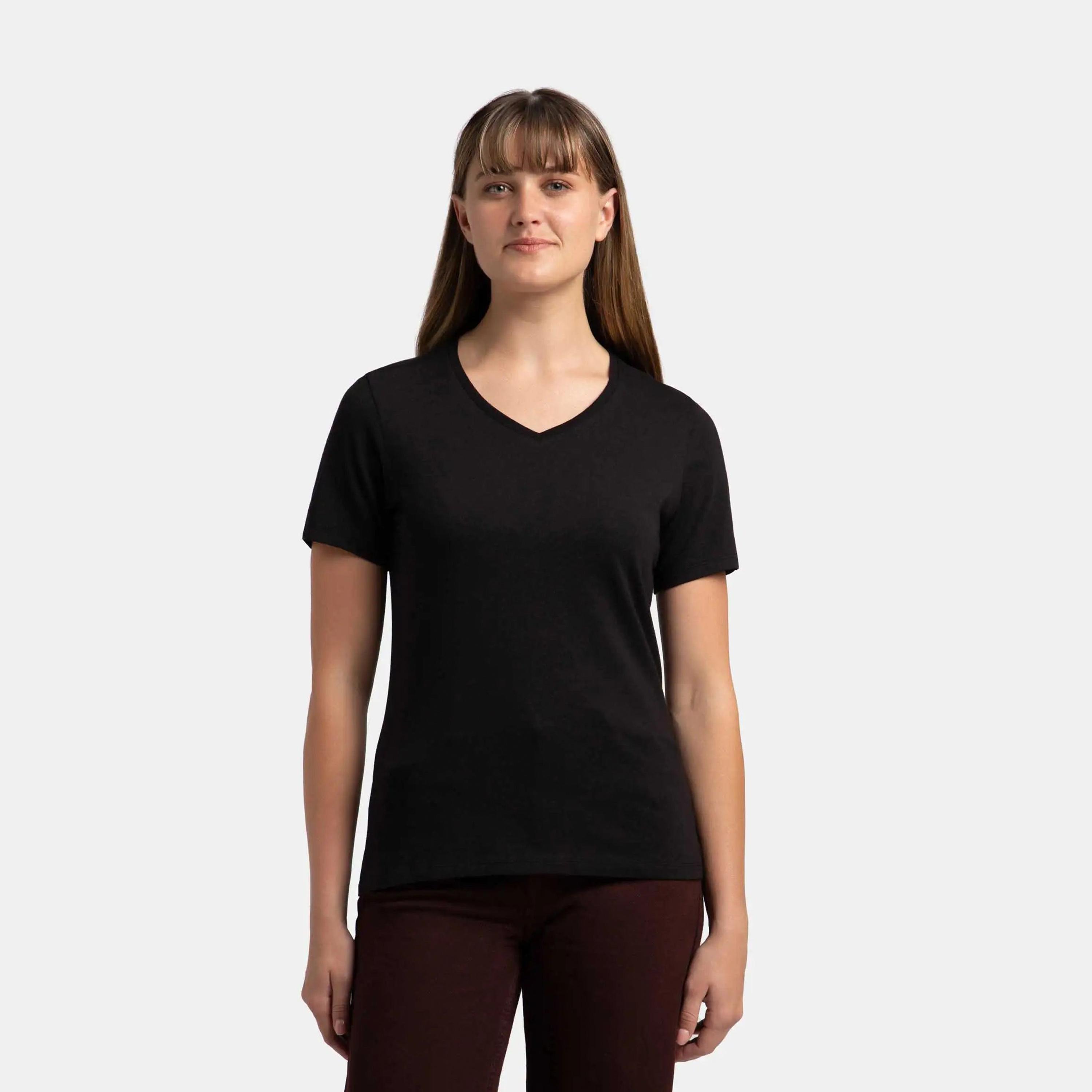 جوكي- تي شيرت نسائي 24×7 رقبة V-women-clothing-tshirts-image-1
