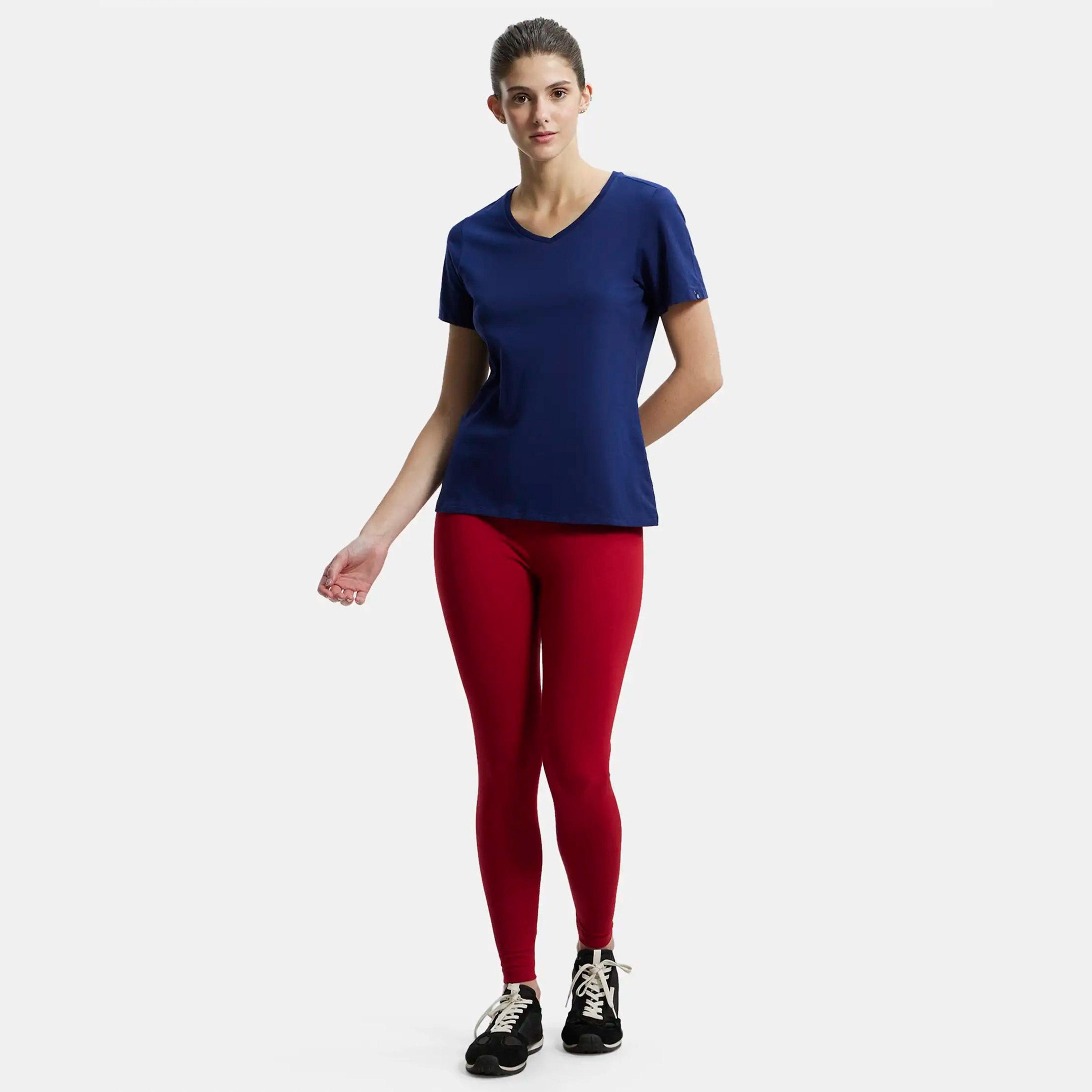 Jockey Women's 24x7 V-Neck Tee-women-clothing-tshirts-image-5