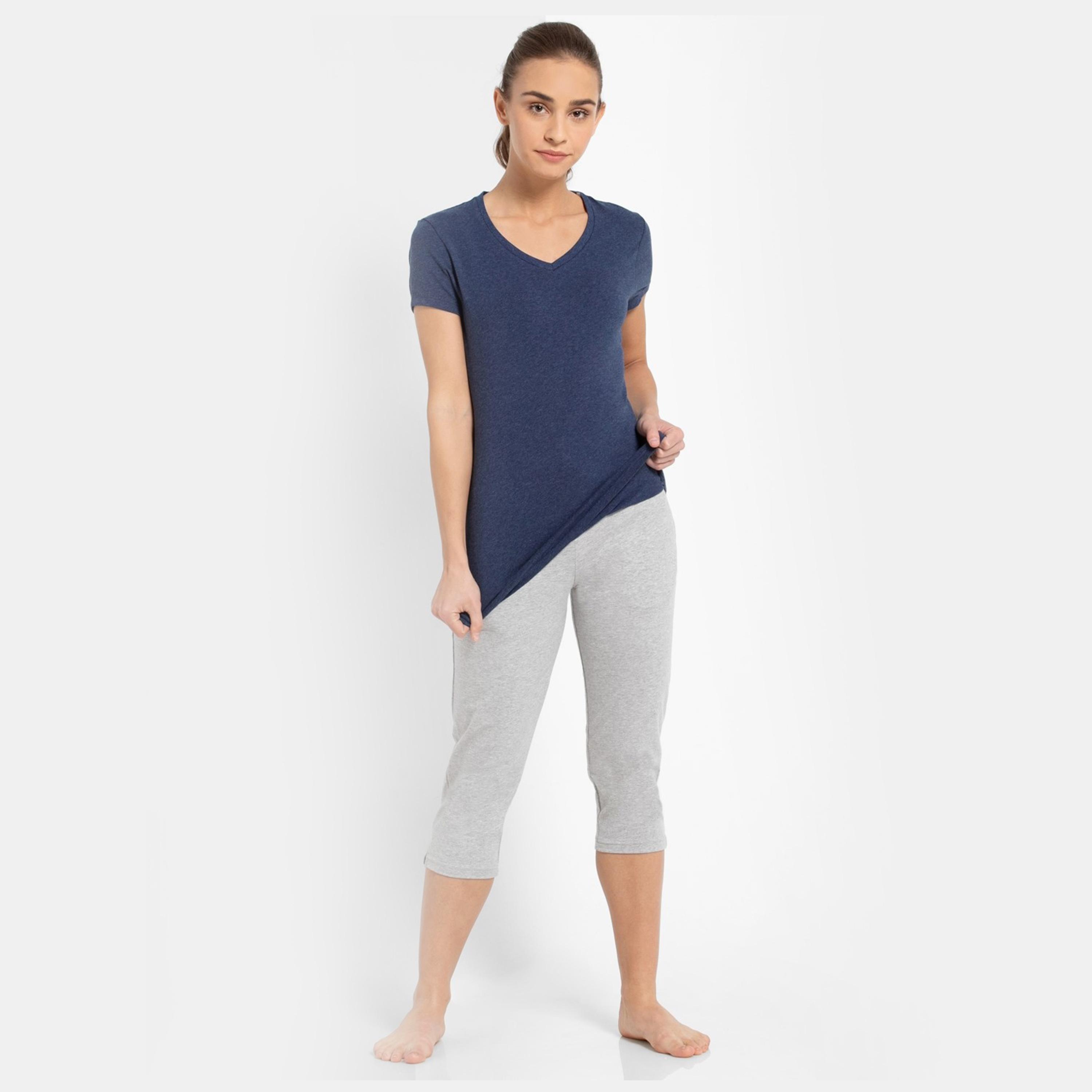 جوكي- تي شيرت نسائي 24×7 رقبة V-women-clothing-tshirts-image-39