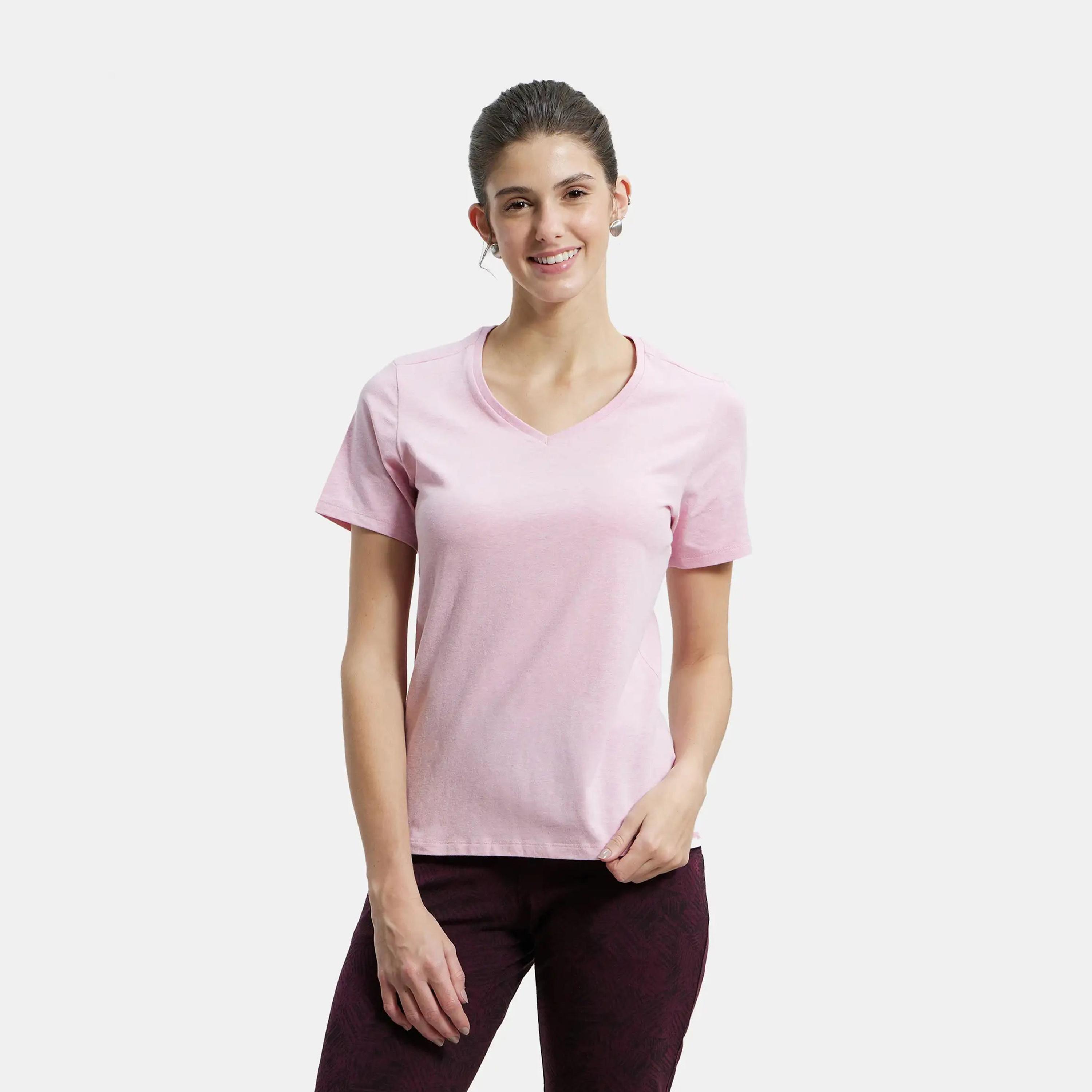 جوكي- تي شيرت نسائي 24×7 رقبة V-women-clothing-tshirts-image-50