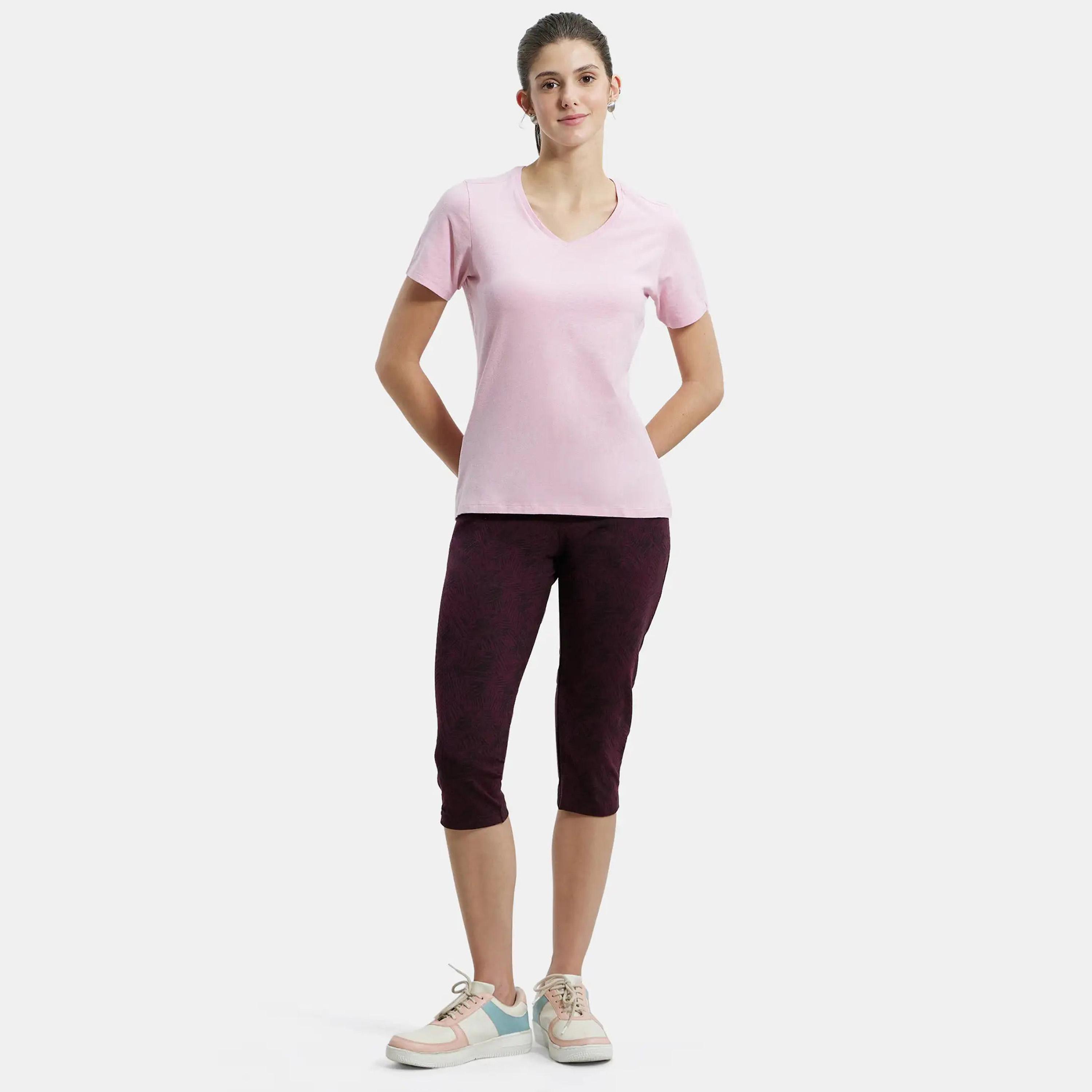 جوكي- تي شيرت نسائي 24×7 رقبة V-women-clothing-tshirts-image-53