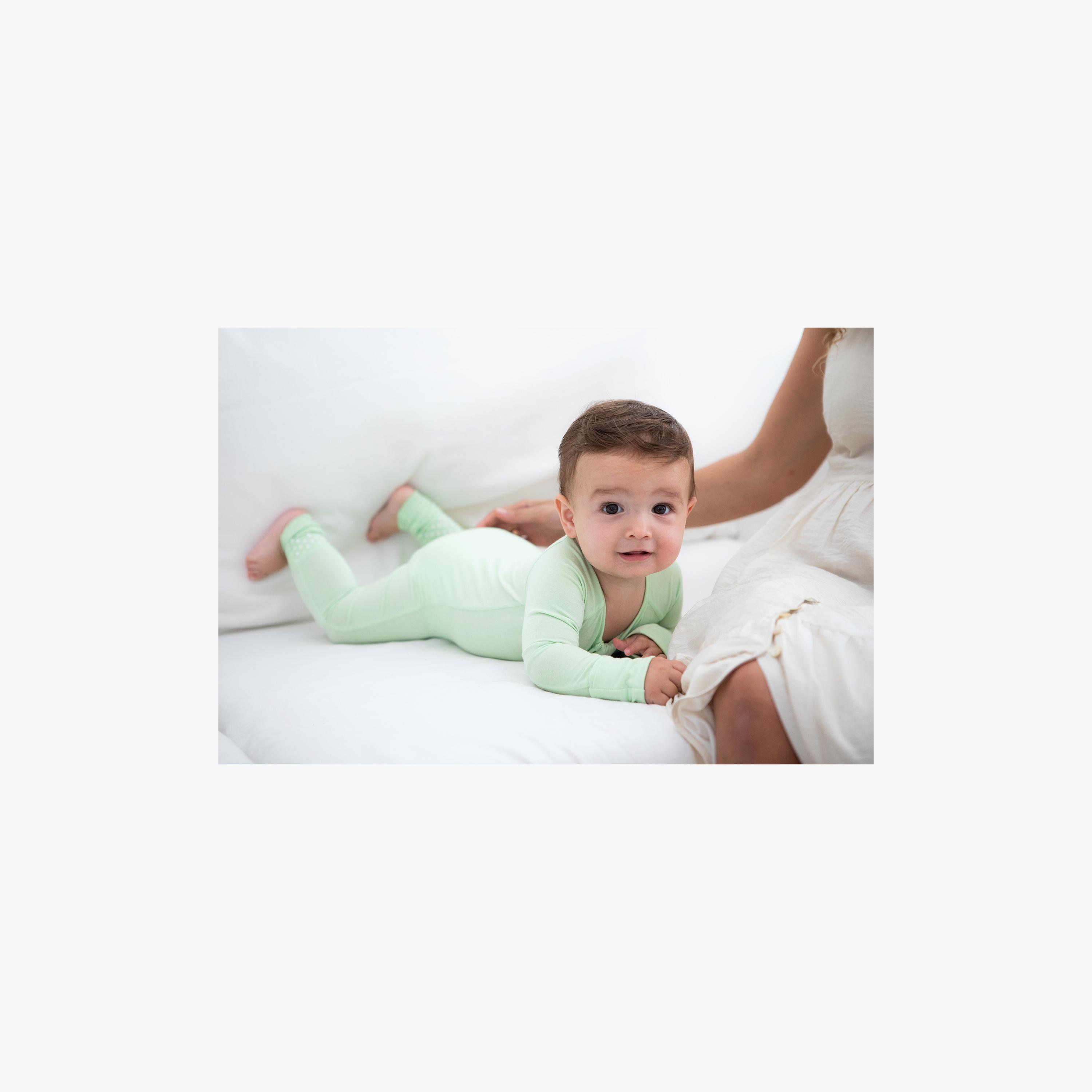 Anvi Baby Organic Bamboo Zipper Rompers-baby-boys-clothing-rompers-image-6