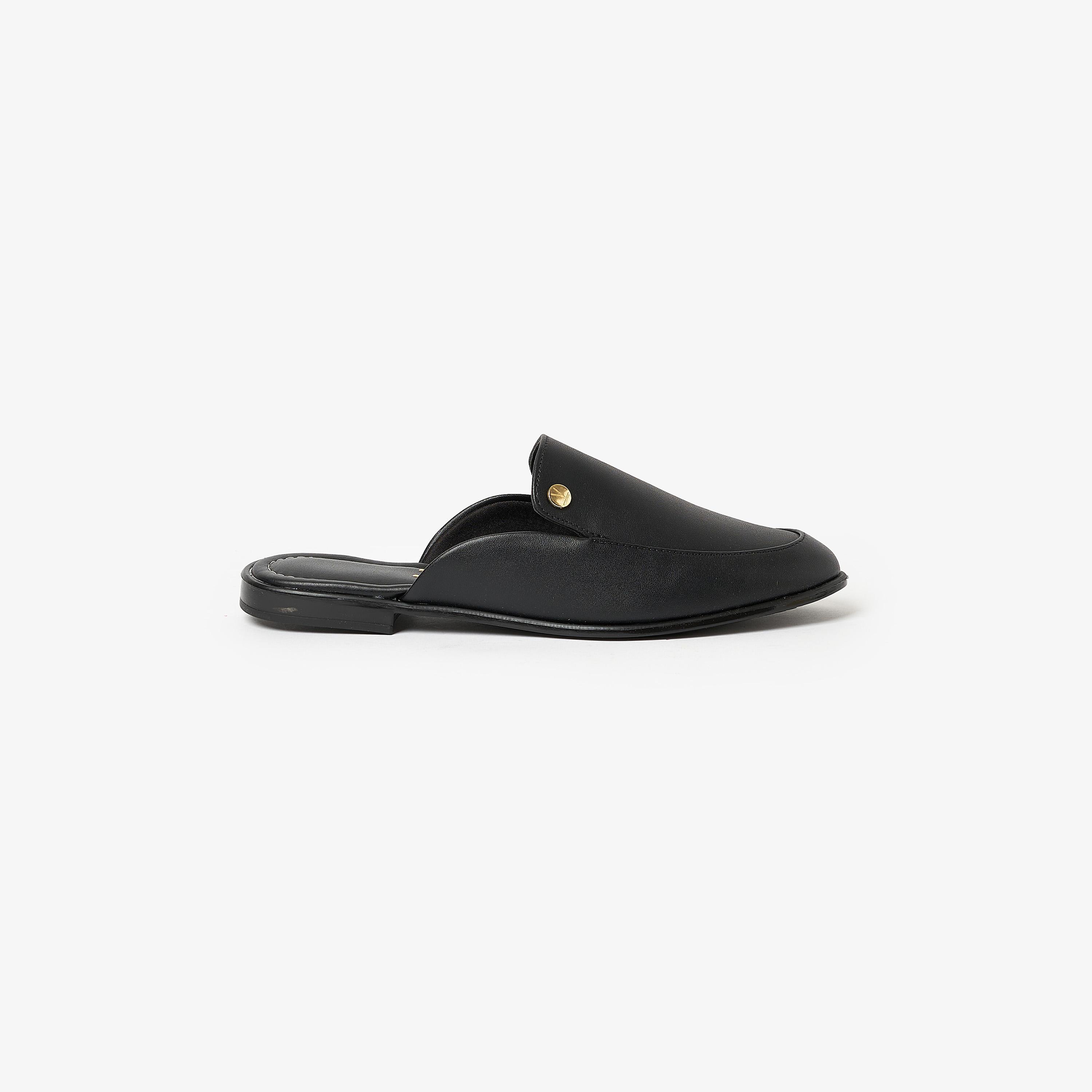 حذاء ميولز نسائي مسطح من فيزانو بمقدمة مستديرة | 1376-109-7286-women-shoes-sandals-flats-image-2