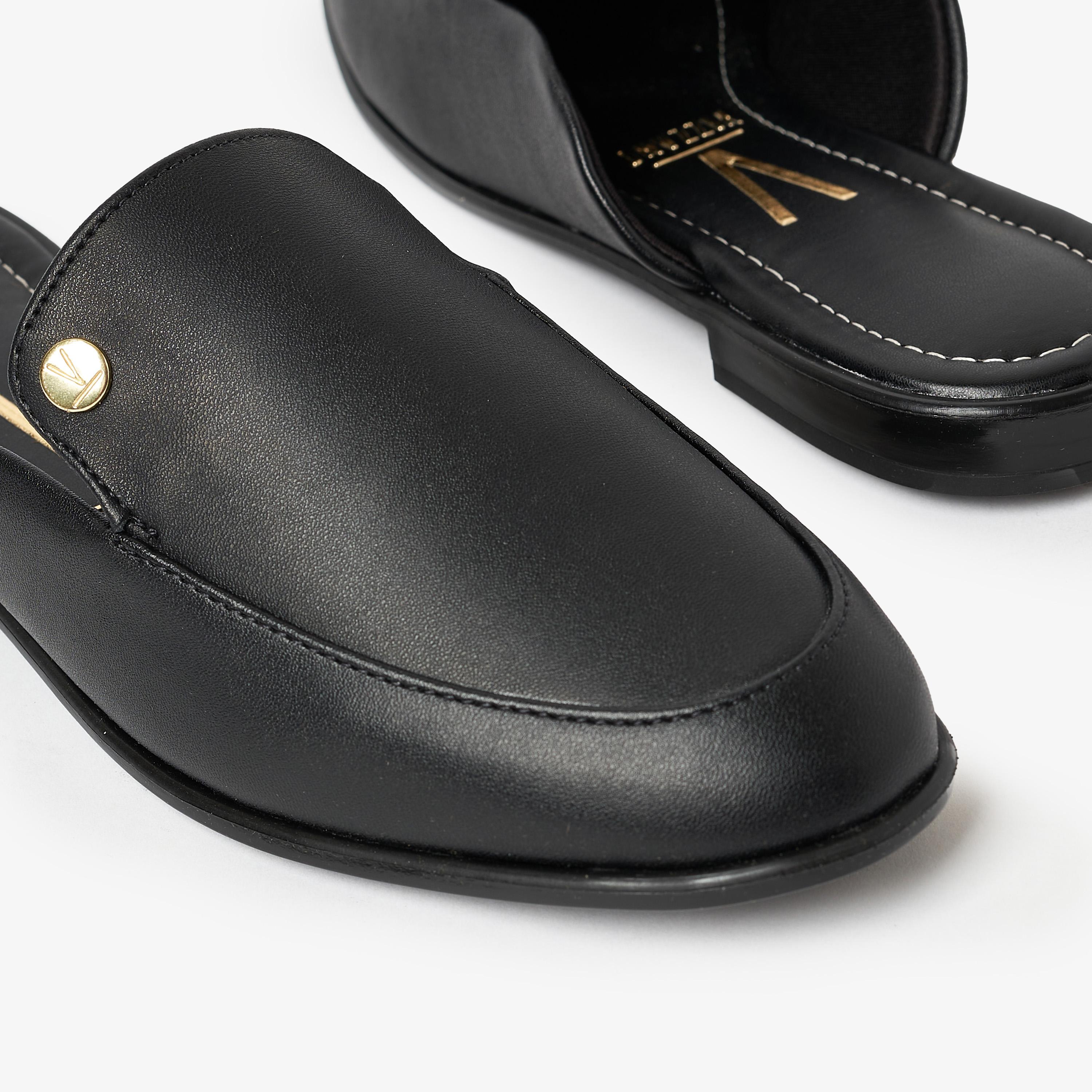 حذاء ميولز نسائي مسطح من فيزانو بمقدمة مستديرة | 1376-109-7286-women-shoes-sandals-flats-image-5