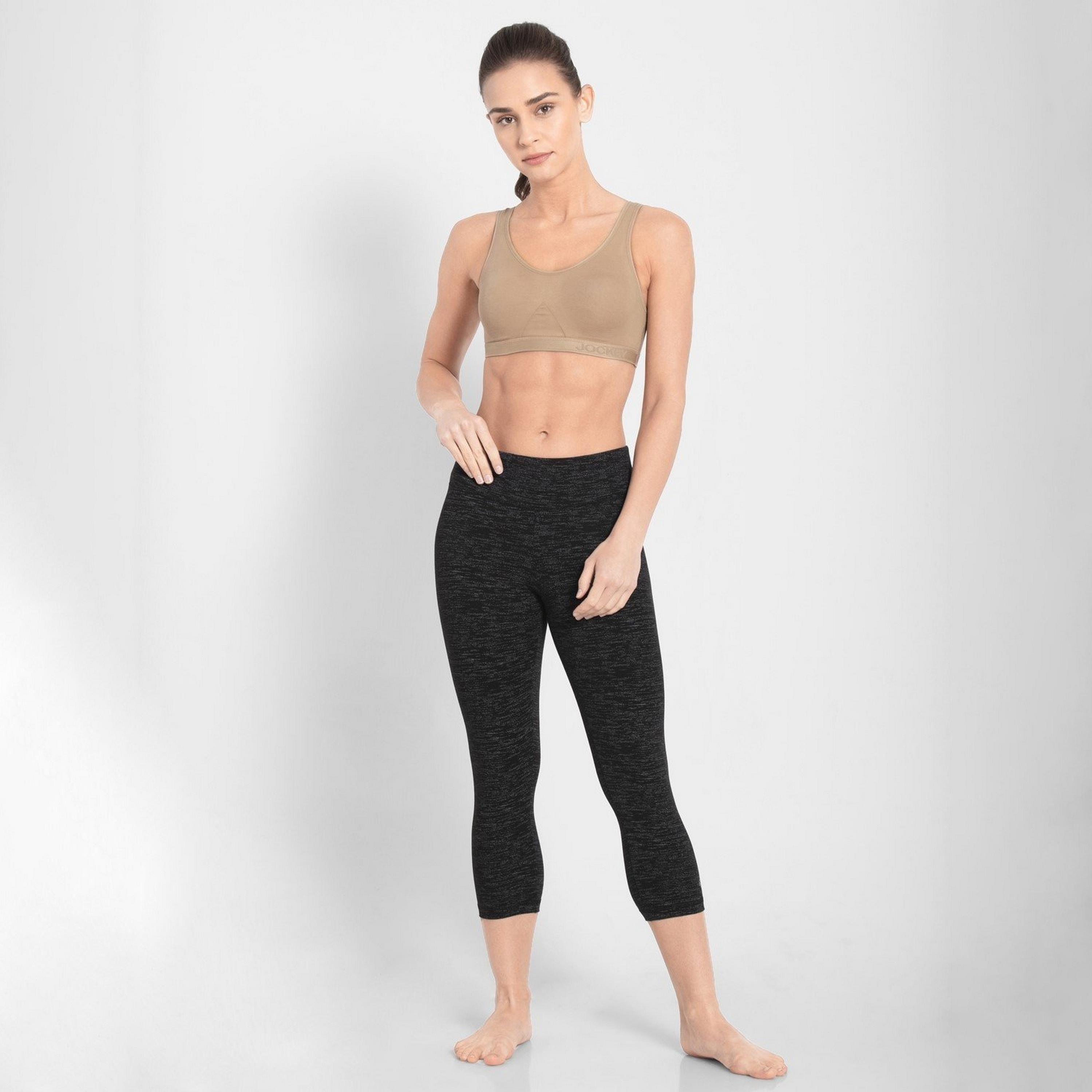 حمالة صدر رياضية نسائية سادة غير مبطنة بدون أسلاك من جوكي-women-clothing-sportswearandactivewear-sportsbras-image-4