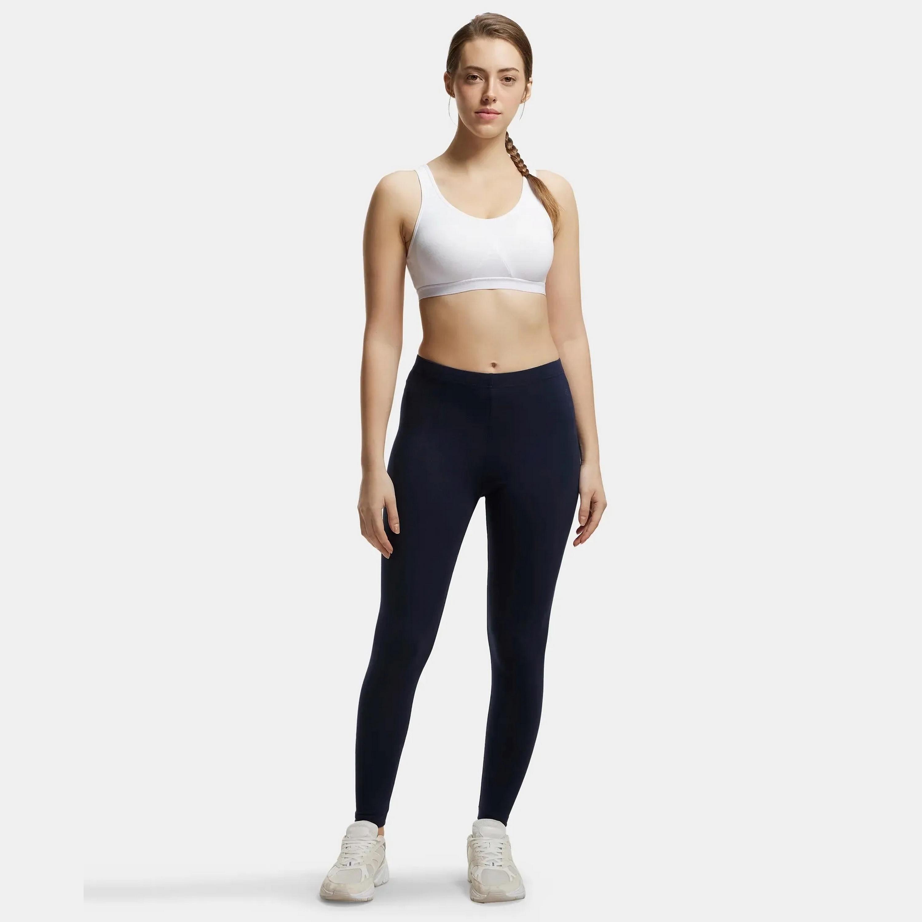 Jockey Plain Non-Padded Non-Wired Women's Sports Bra-women-clothing-sportswearandactivewear-sportsbras-image-4