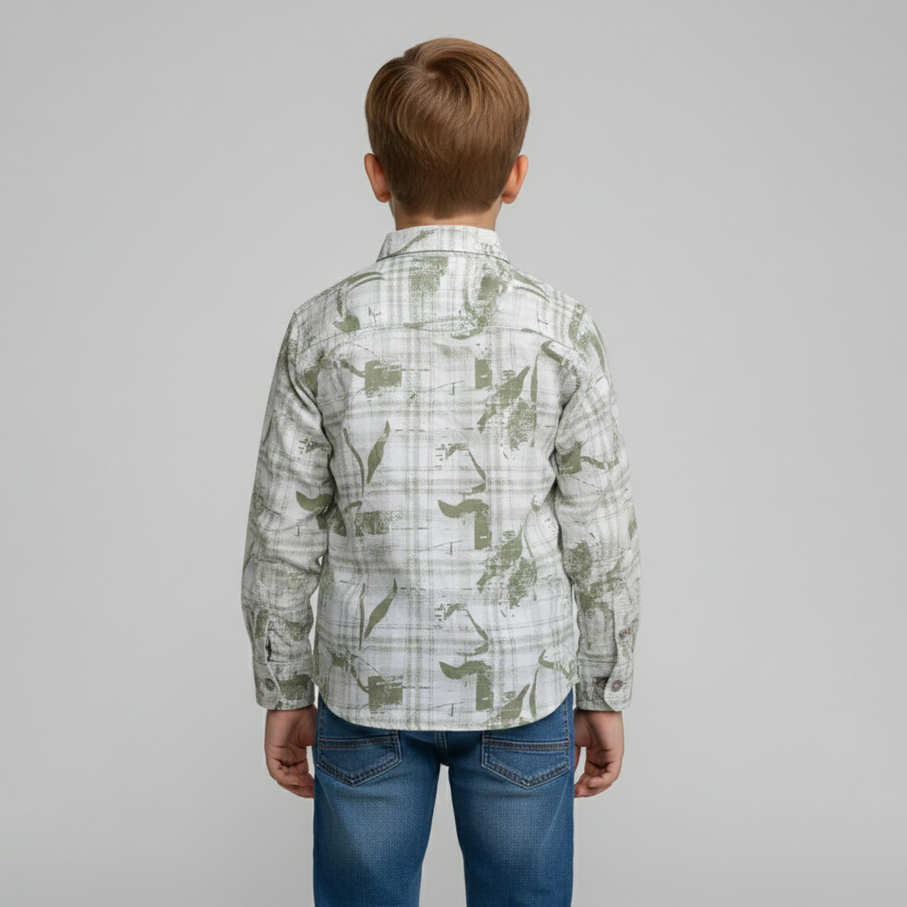 قميص كاجوال بأكمام طويلة وطبعات تجريدية من بيبيكلو-boys-clothing-shirts-image-3