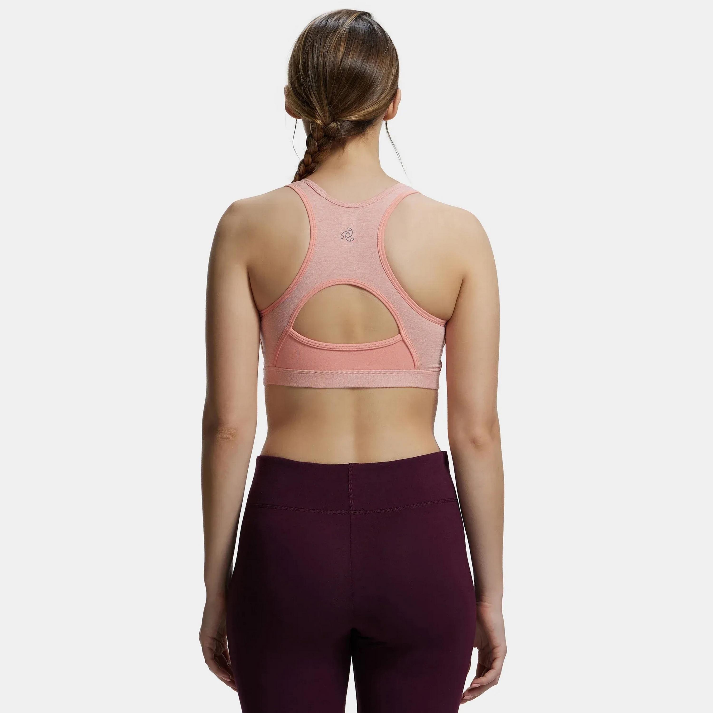 حمالة صدر رياضية نسائية ملونة غير مبطنة بدون أسلاك من جوكي-women-clothing-sportswearandactivewear-sportsbras-image-17