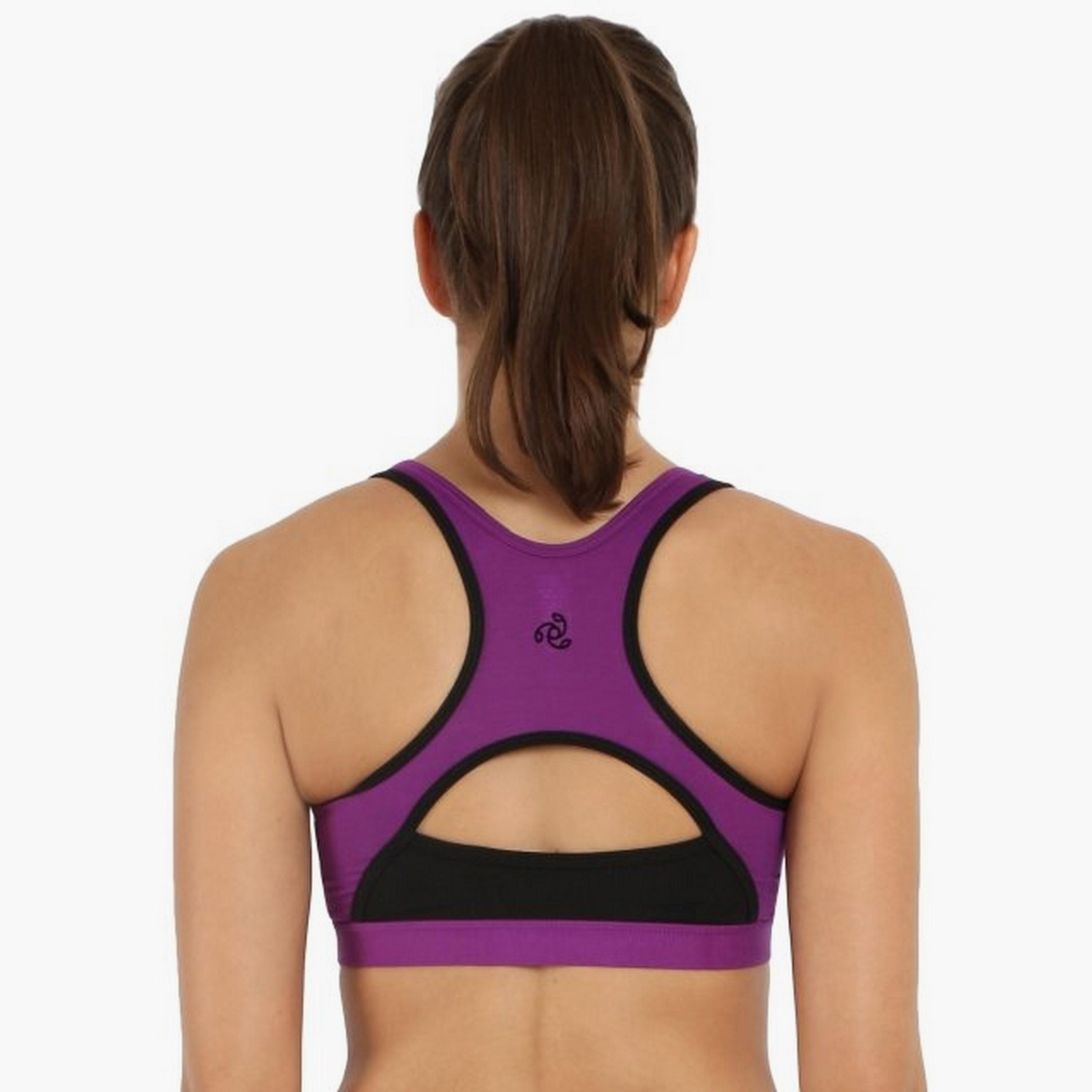 حمالة صدر رياضية نسائية ملونة غير مبطنة بدون أسلاك من جوكي-women-clothing-sportswearandactivewear-sportsbras-image-21