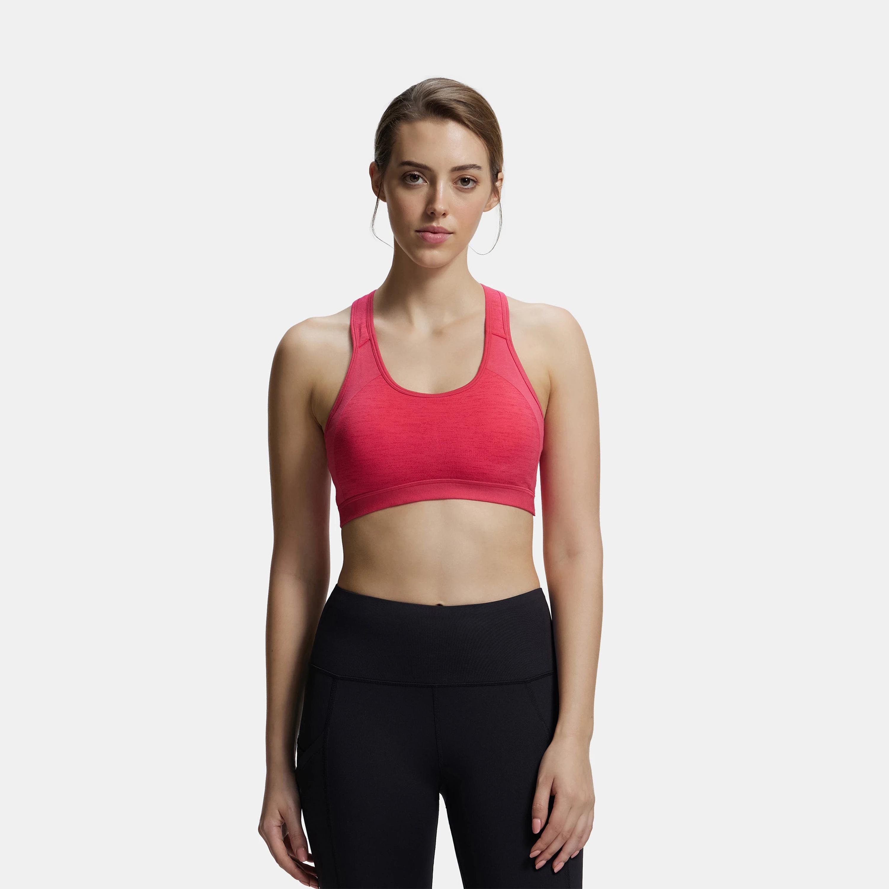 Jockey Women's Assorted Power Back Padded Active Bra-women-clothing-sportswearandactivewear-sportsbras-image-2