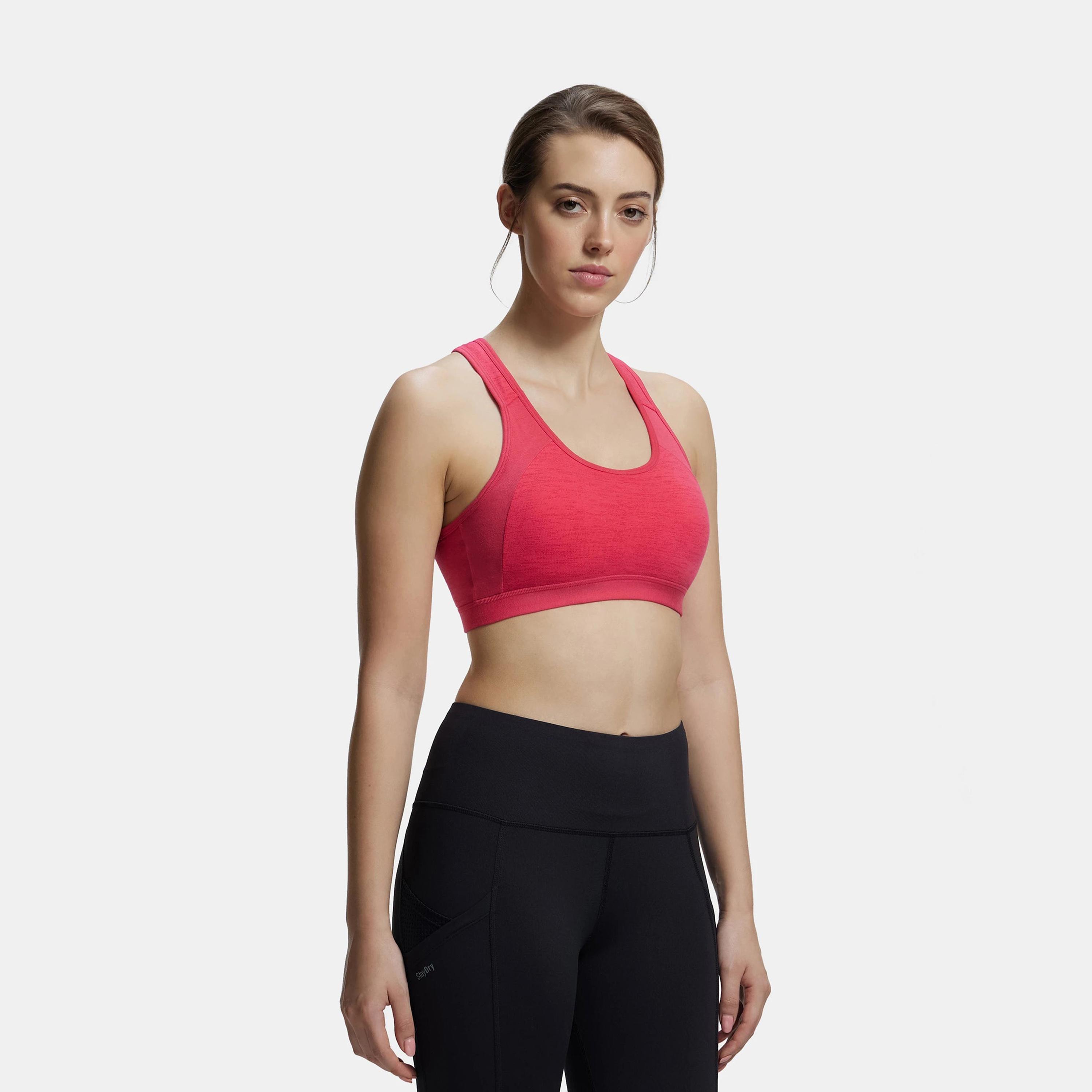 Jockey Women's Assorted Power Back Padded Active Bra-women-clothing-sportswearandactivewear-sportsbras-image-3