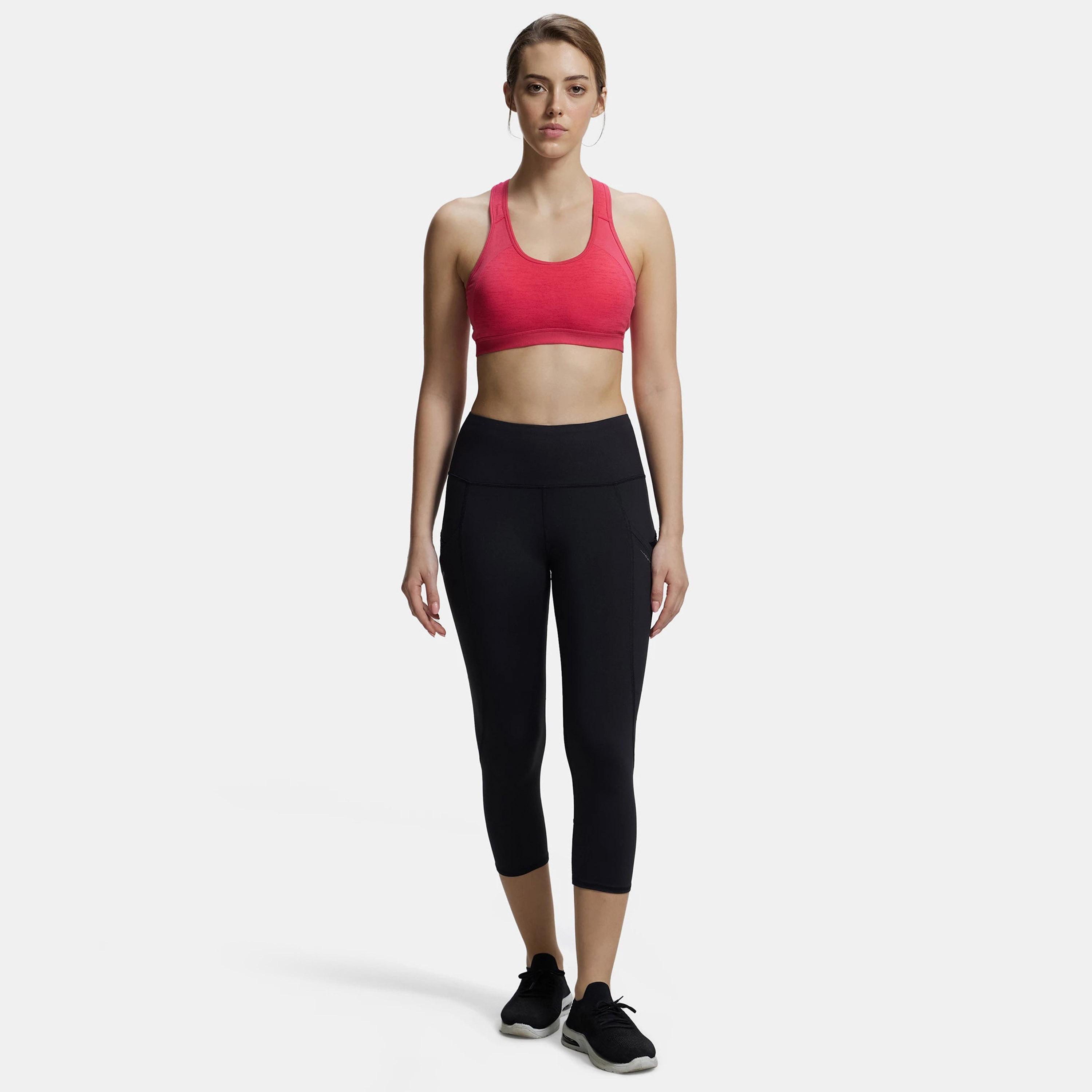 Jockey Women's Assorted Power Back Padded Active Bra-women-clothing-sportswearandactivewear-sportsbras-image-5
