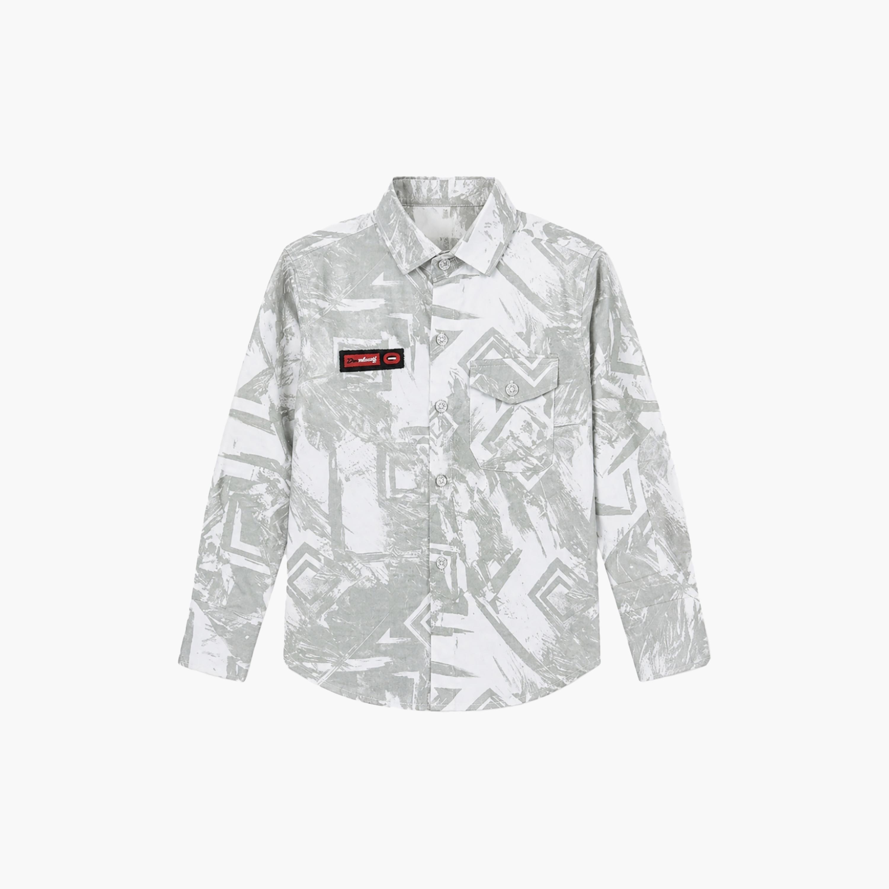 Babyqlo Abstract Long Sleeves Casual Shirt-boys-clothing-shirts-image-6