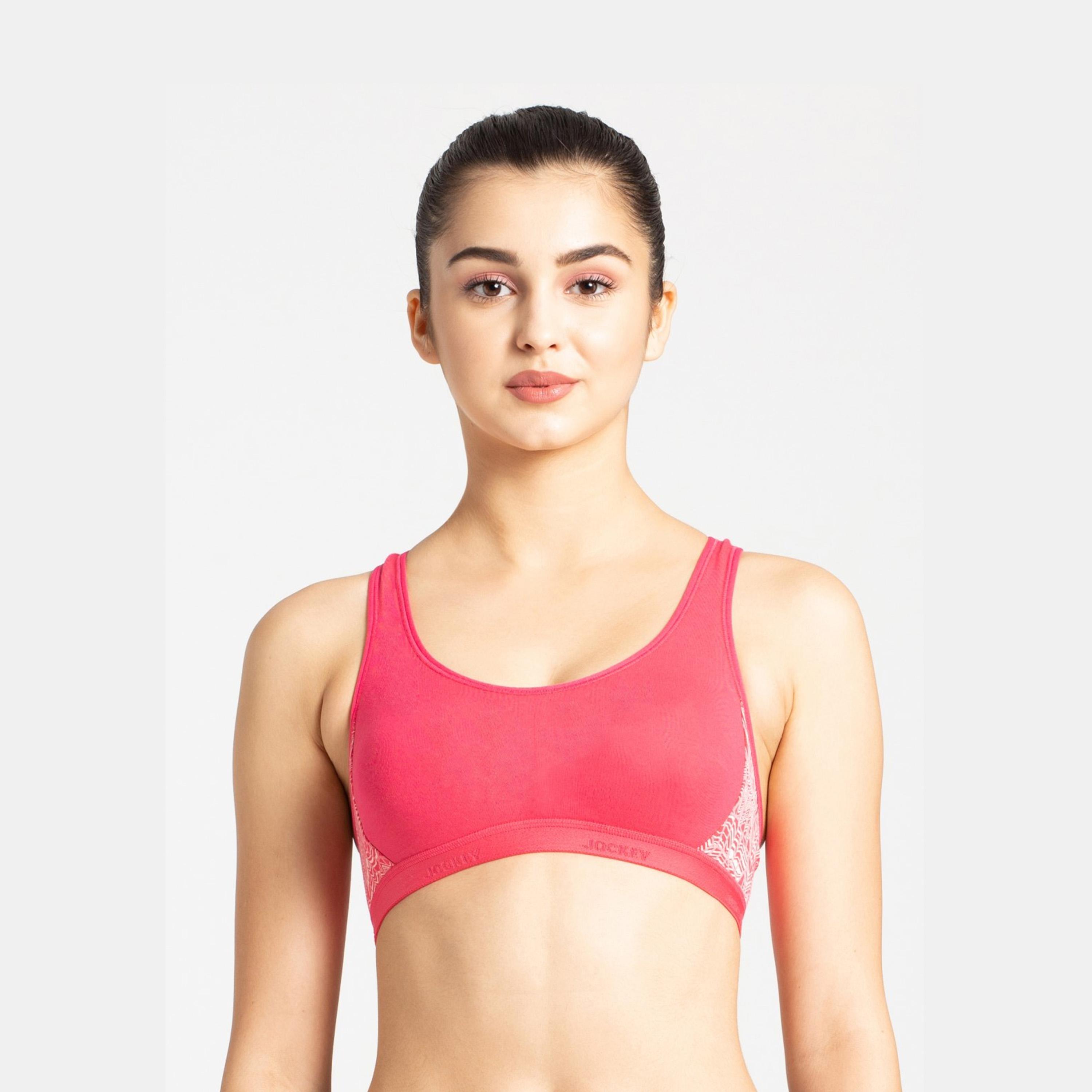 حمالة صدر رياضية بظهر ريسر متنوعة للنساء من جوكي-women-clothing-sportswearandactivewear-sportsbras-image-29