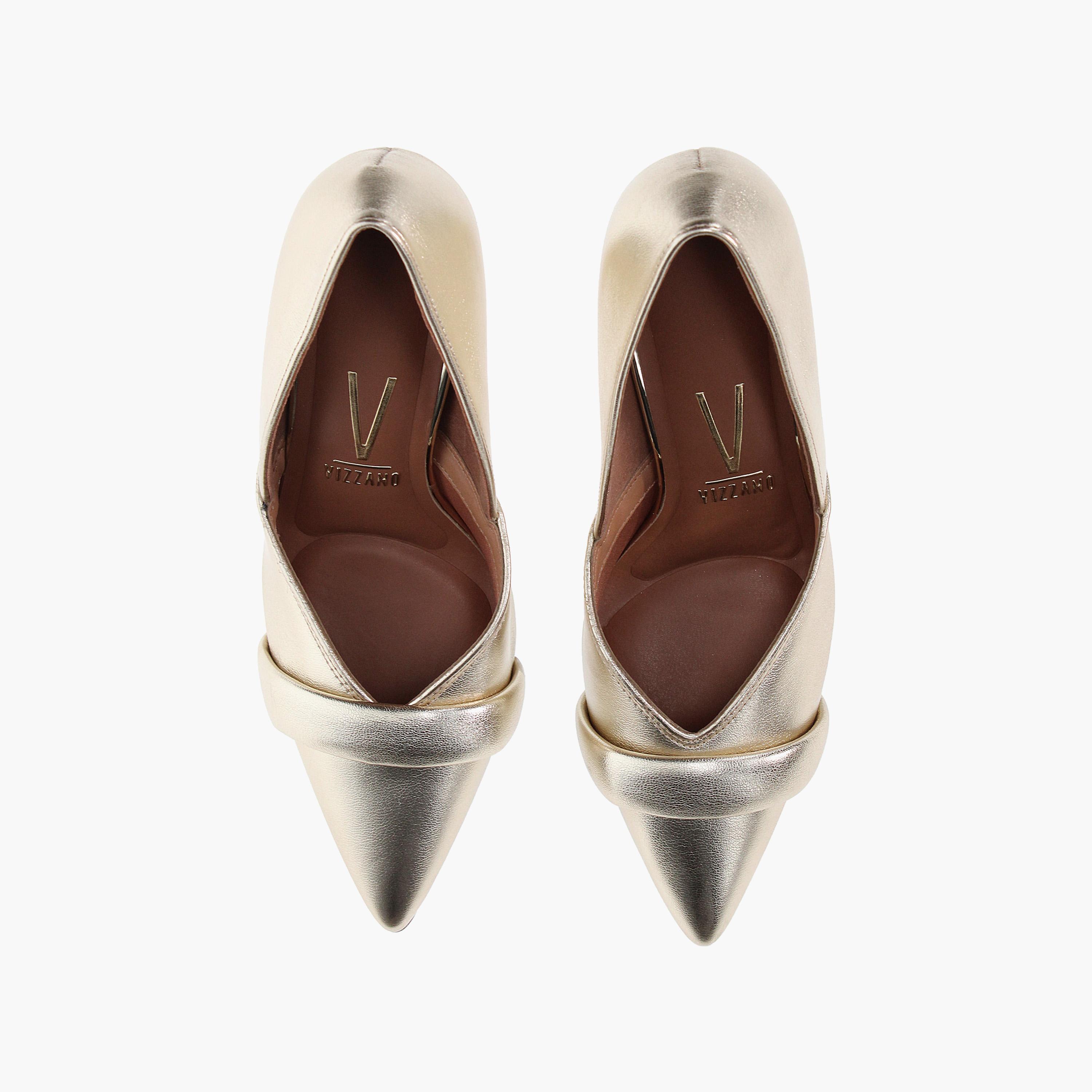 حذاء نسائي من فيزانو بكعب بلوك معدني ومقدمة مدببة | 1388-211-25273-women-shoes-heels-image-5
