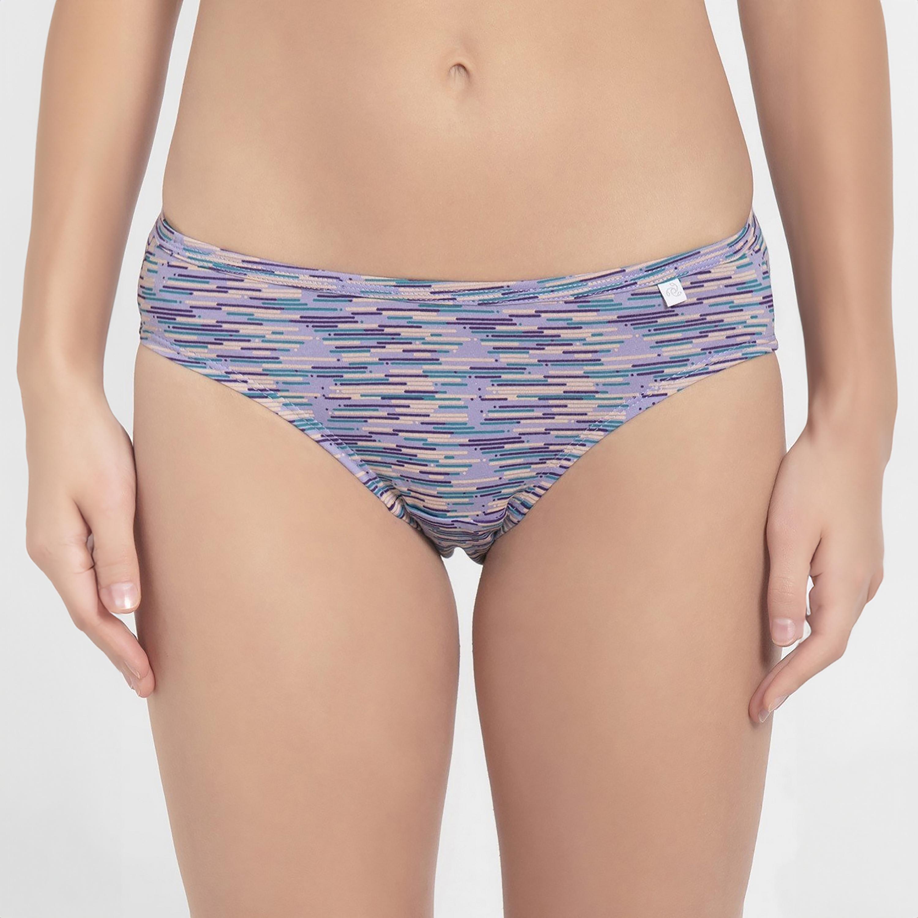 Jockey Assorted Pack of 3 Multicolour Simple Comfort Printed Cotton Women's Briefs Panty-women-clothing-lingerie-panties-image-3