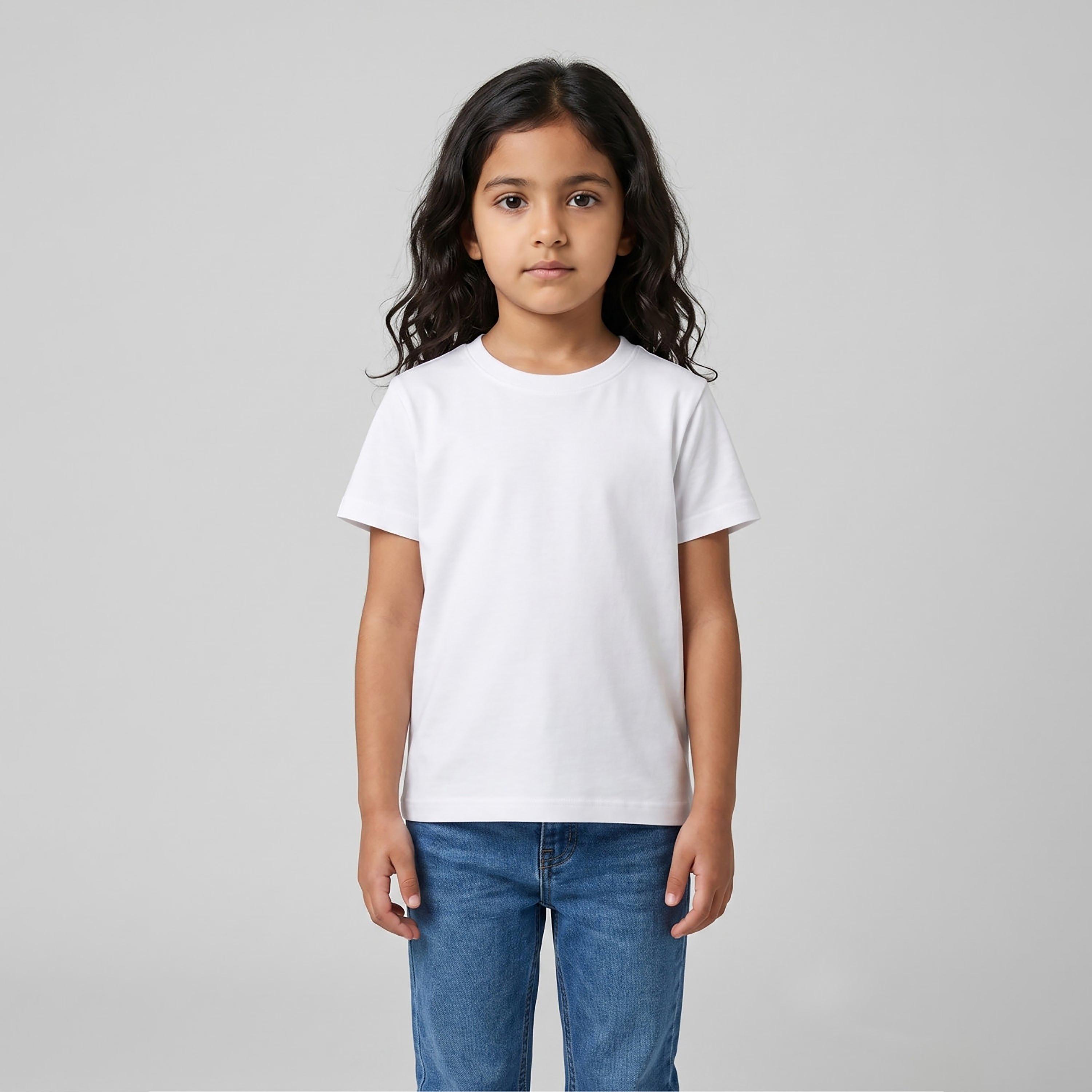 تيشيرت سادة بقصة عادية وأكمام قصيرة من بيبيكلو-boys-clothing-tshirtsandpolos-image-2