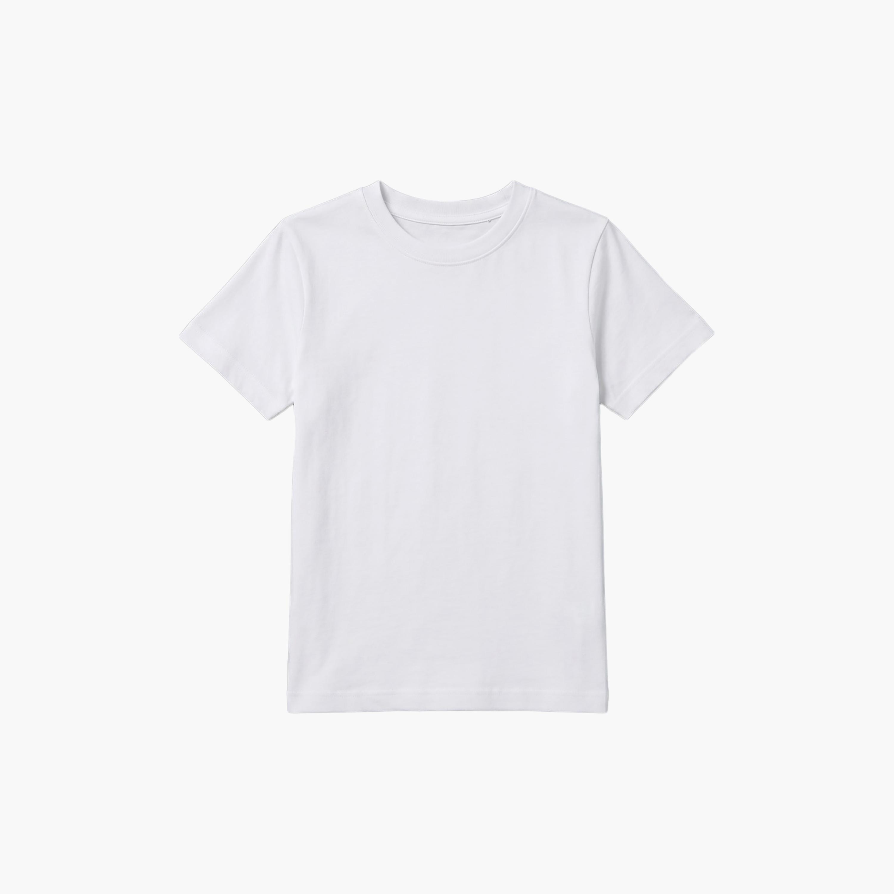 تيشيرت سادة بقصة عادية وأكمام قصيرة من بيبيكلو-boys-clothing-tshirtsandpolos-image-5
